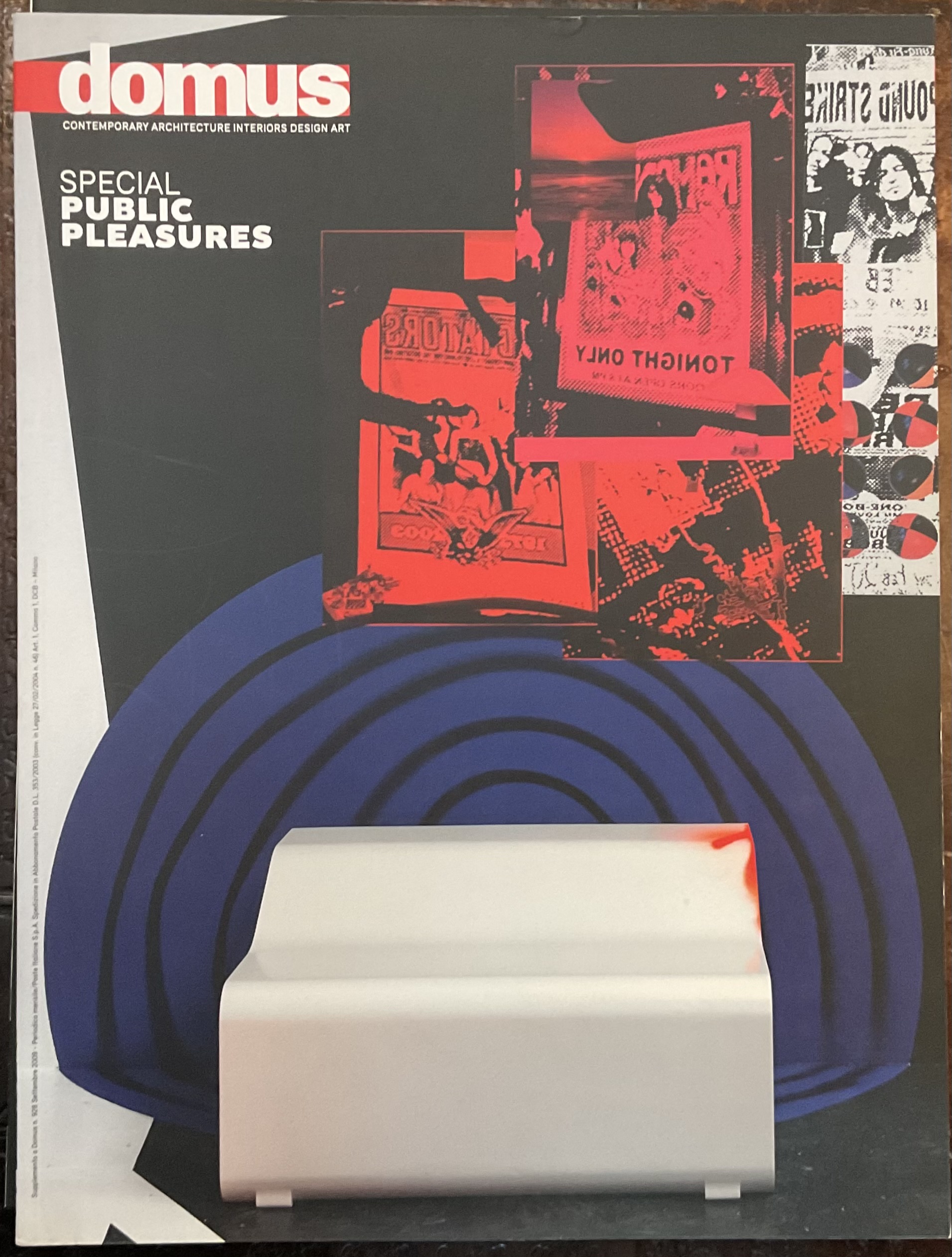 Domus. Contemporary Architecture Interiors Design Art. Special Public Pleasures