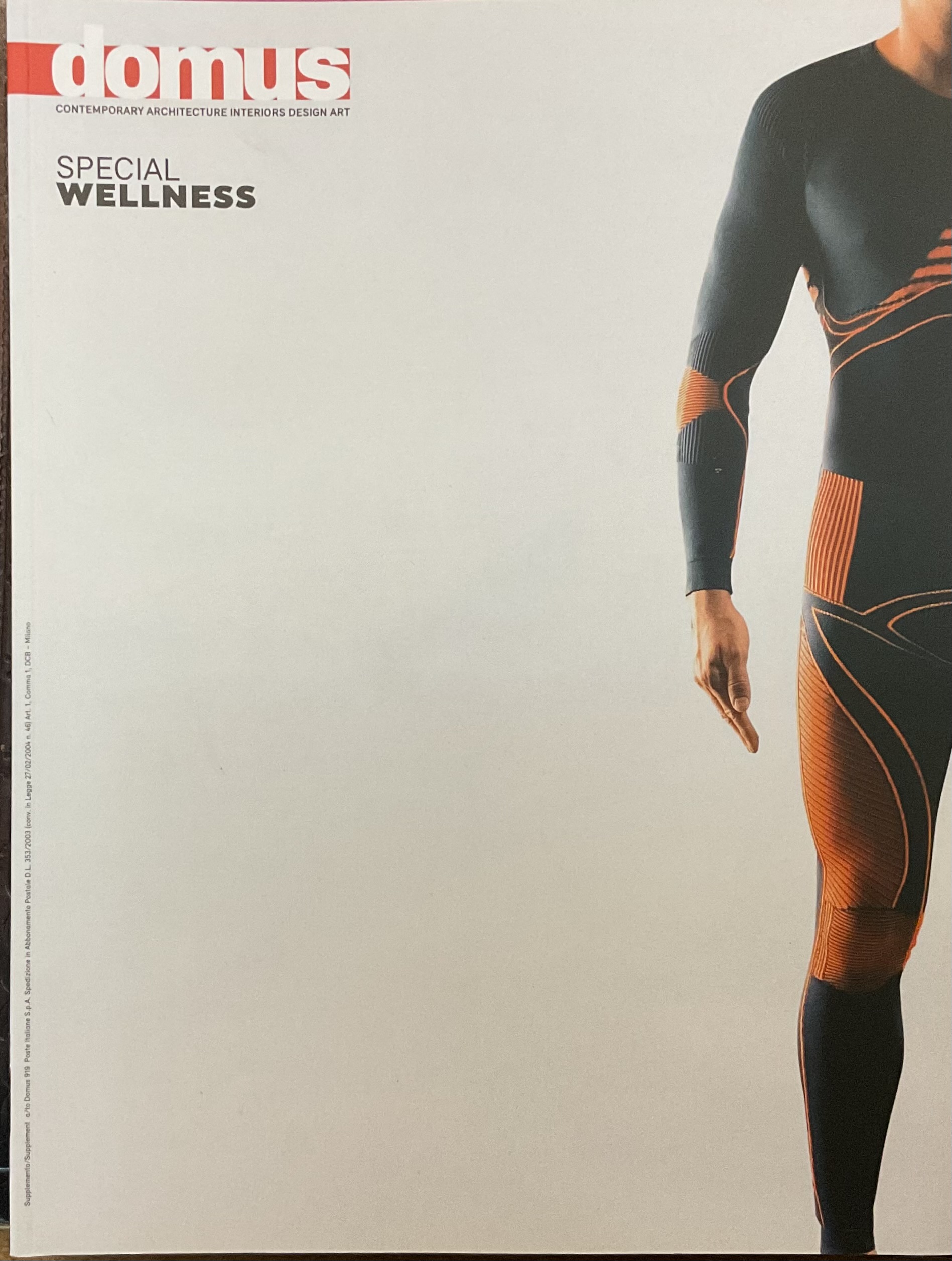 Domus. Contemporary Architecture Interiors Design Art. Special Wellness