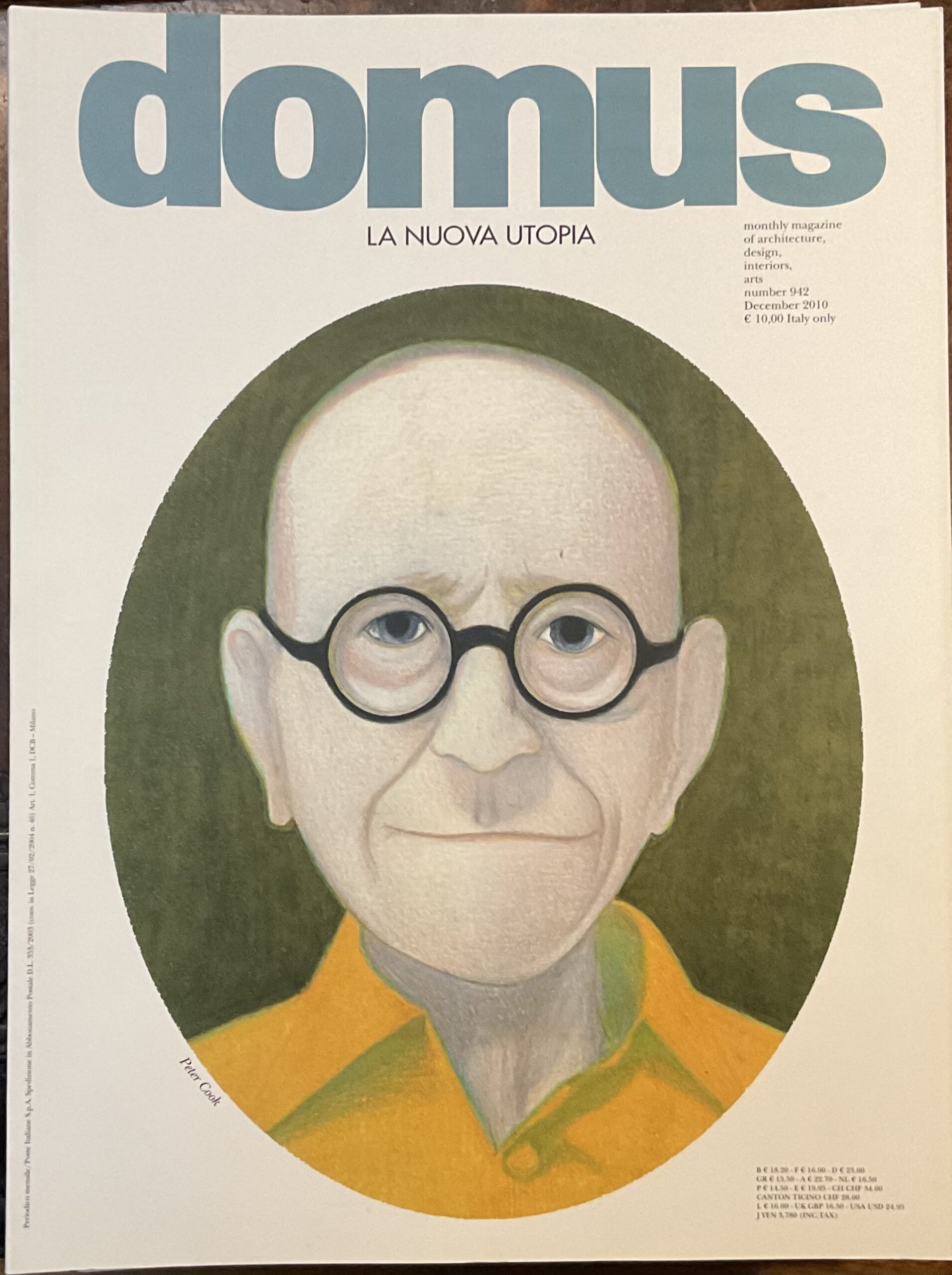 Domus. La nuova Utopia. Monthly magazine of Architecture, Design, Interiors, …