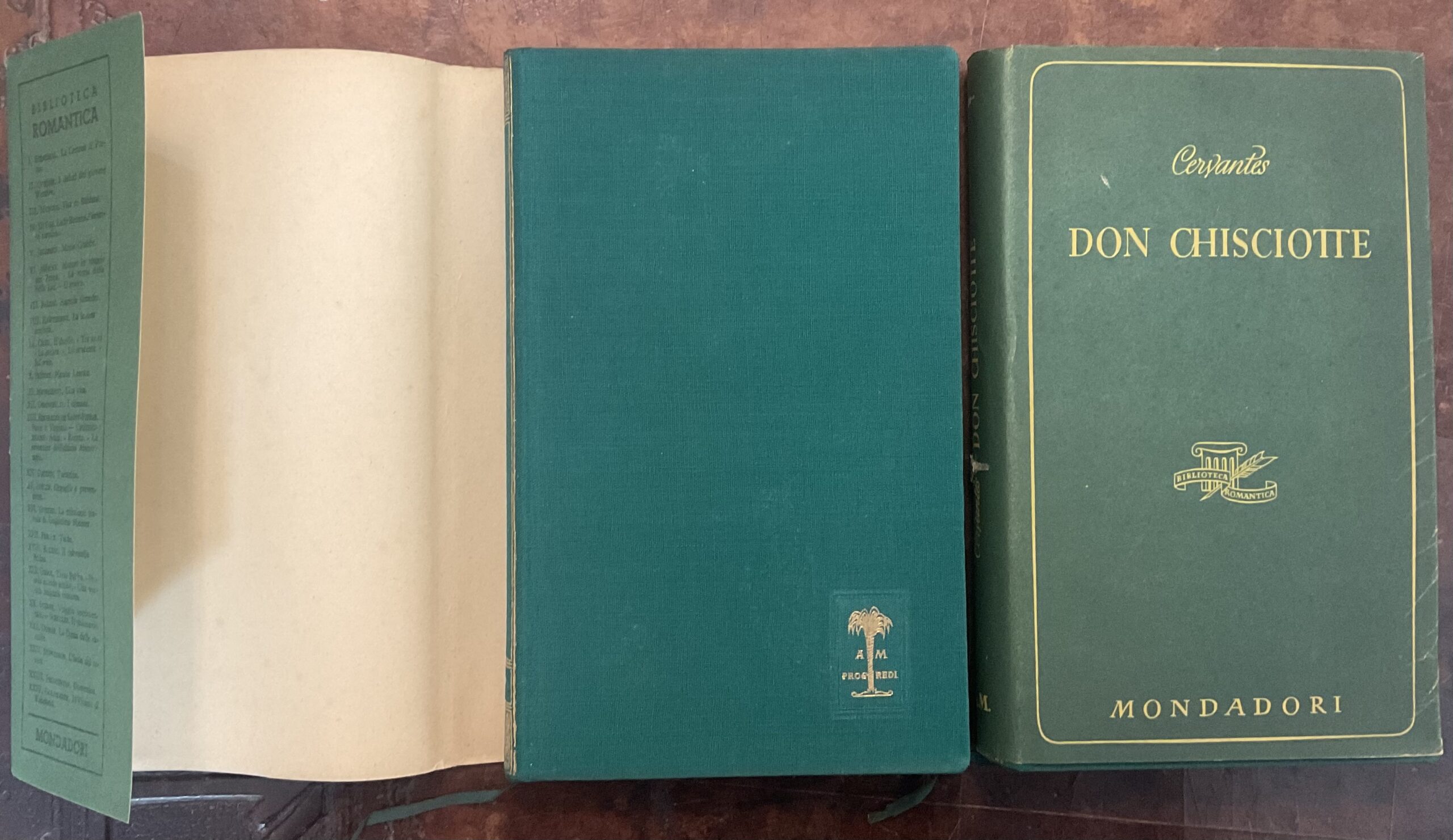 Don Chisciotte Della Mancia. Biblioteca Romantica. Due volumi