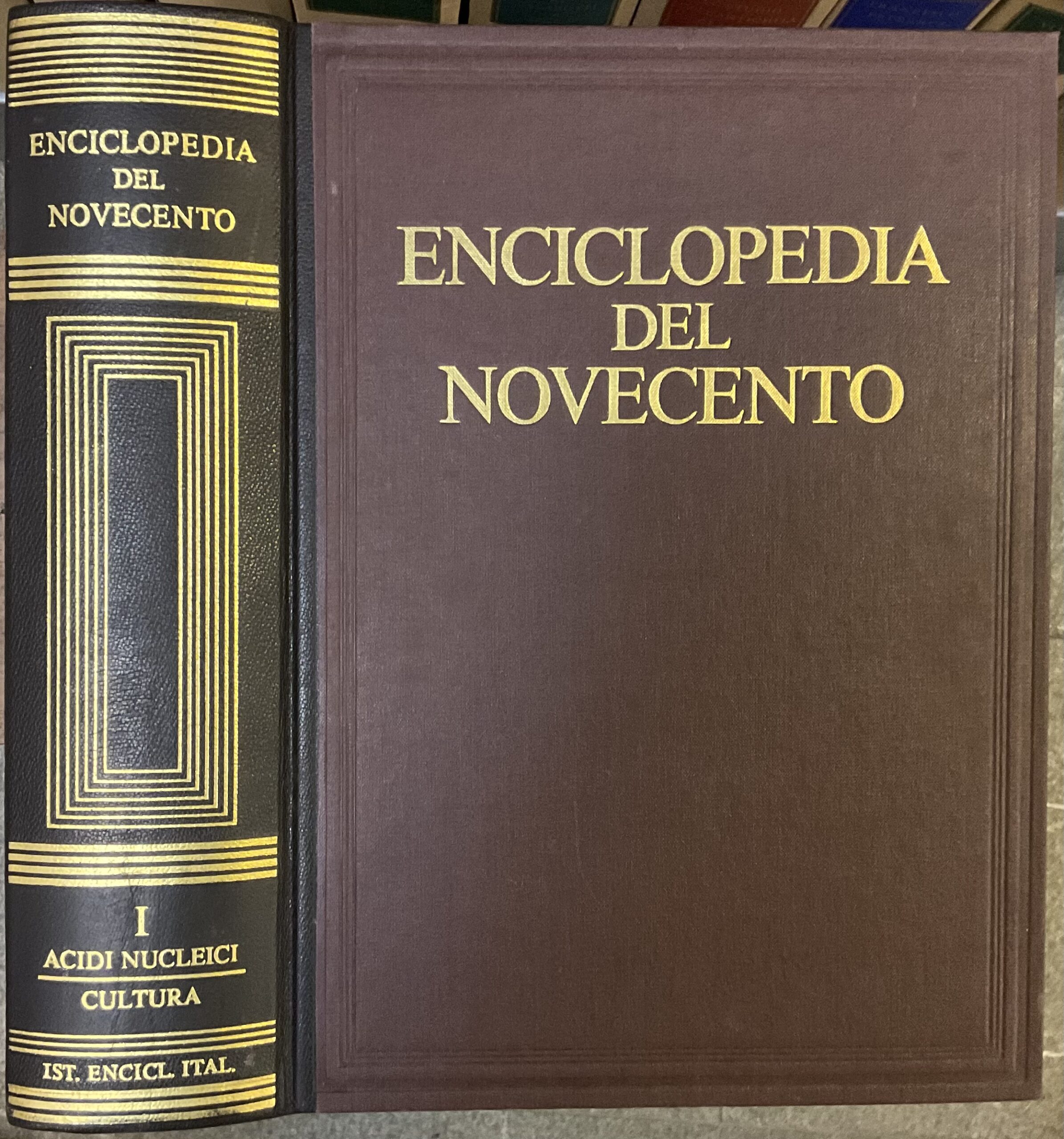 Enciclopedia del Novecento. Volume I: Acidi nucleici - Cultura