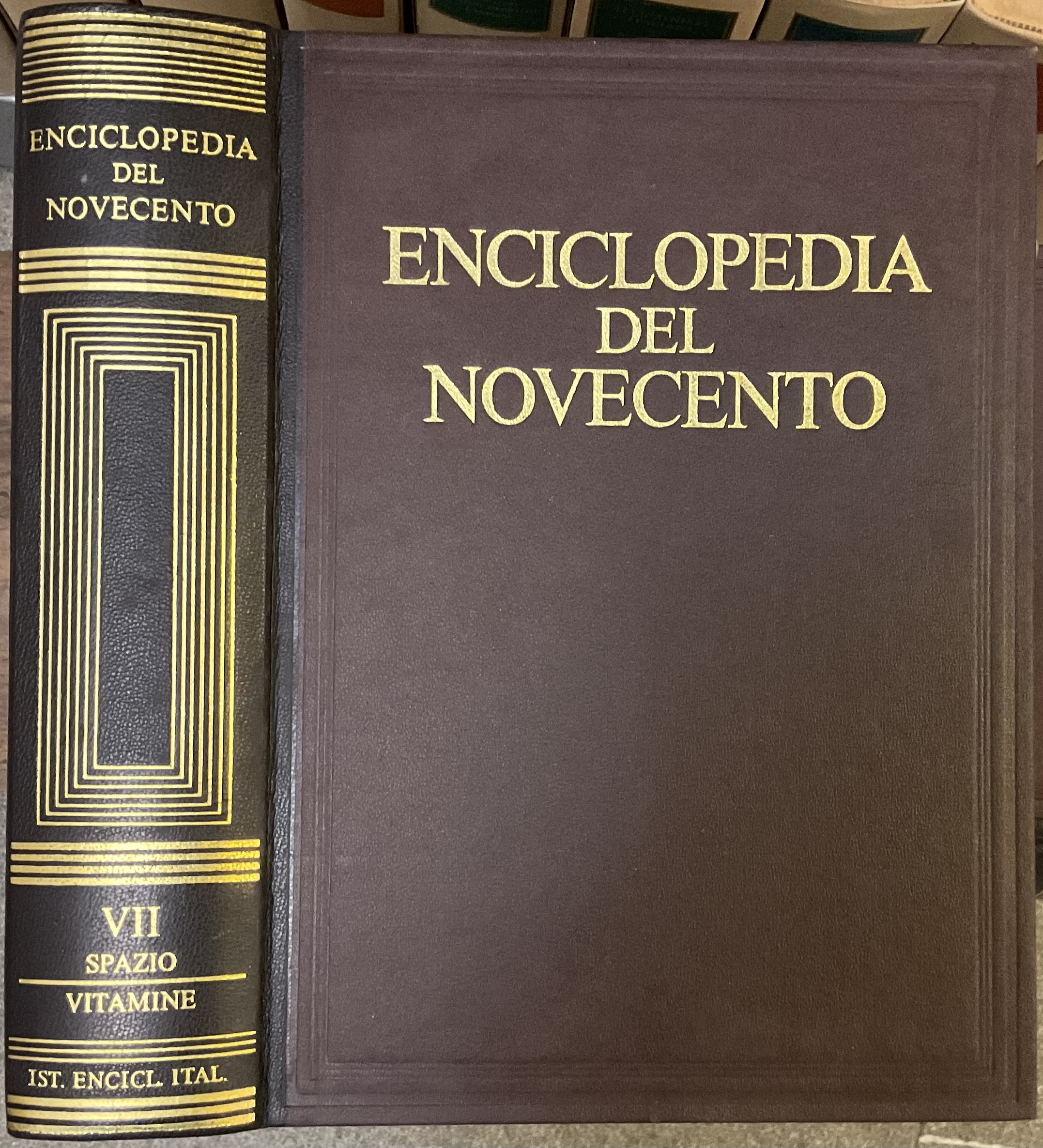 Enciclopedia del Novecento. Volume VII: Spazio - Vitamine