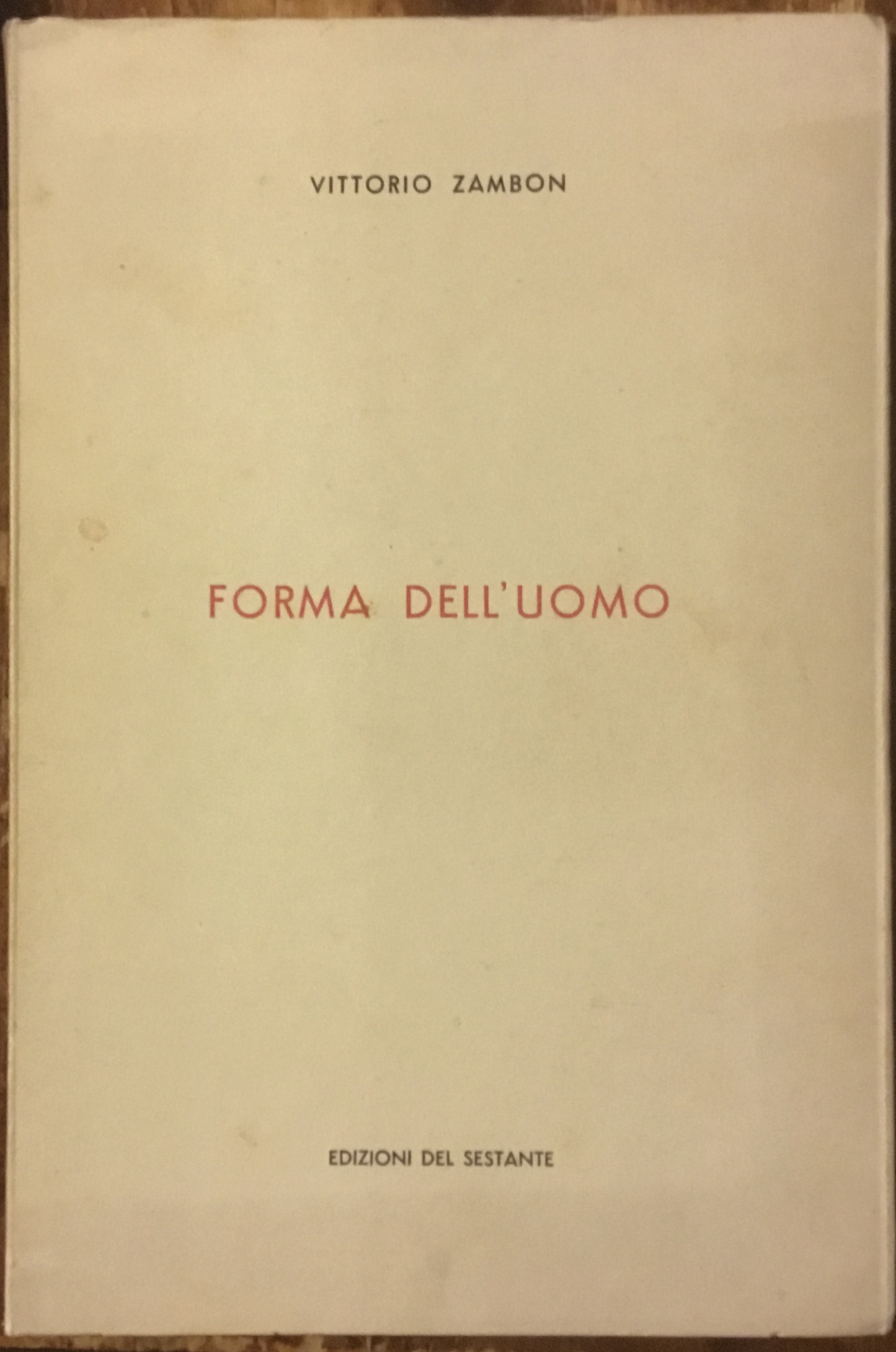 Forma dell’uomo