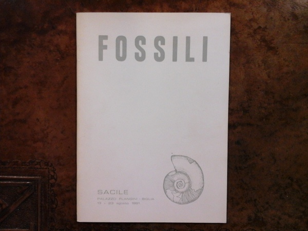 Fossili, con particolare riguardo alla serie stratigrafica friulana. Sacile, Palazzo …