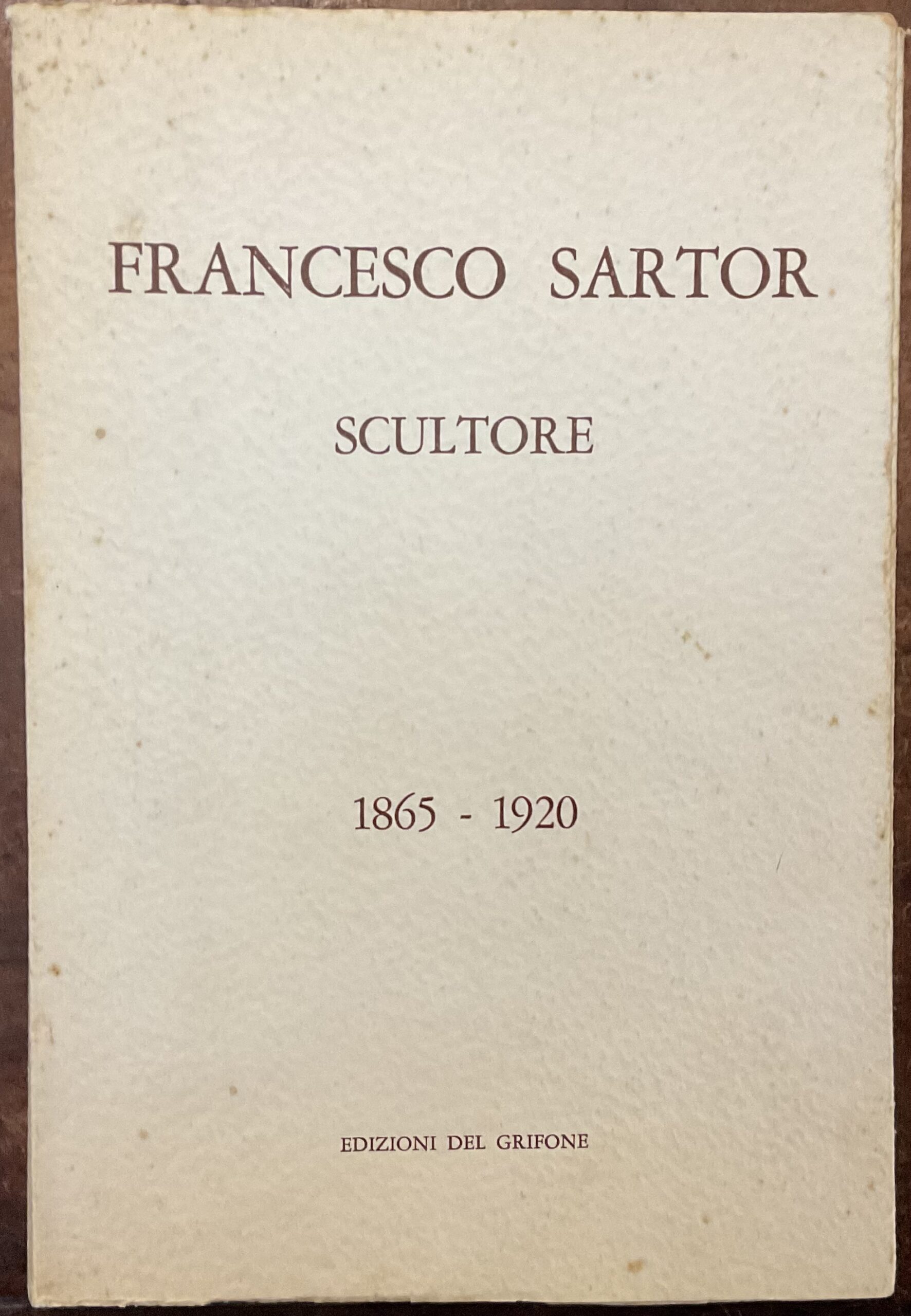 Francesco Sartor Scultore 1865-1920