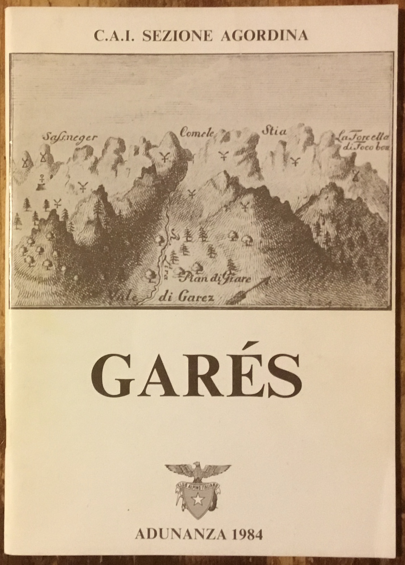 Garés. Adunanza 1984