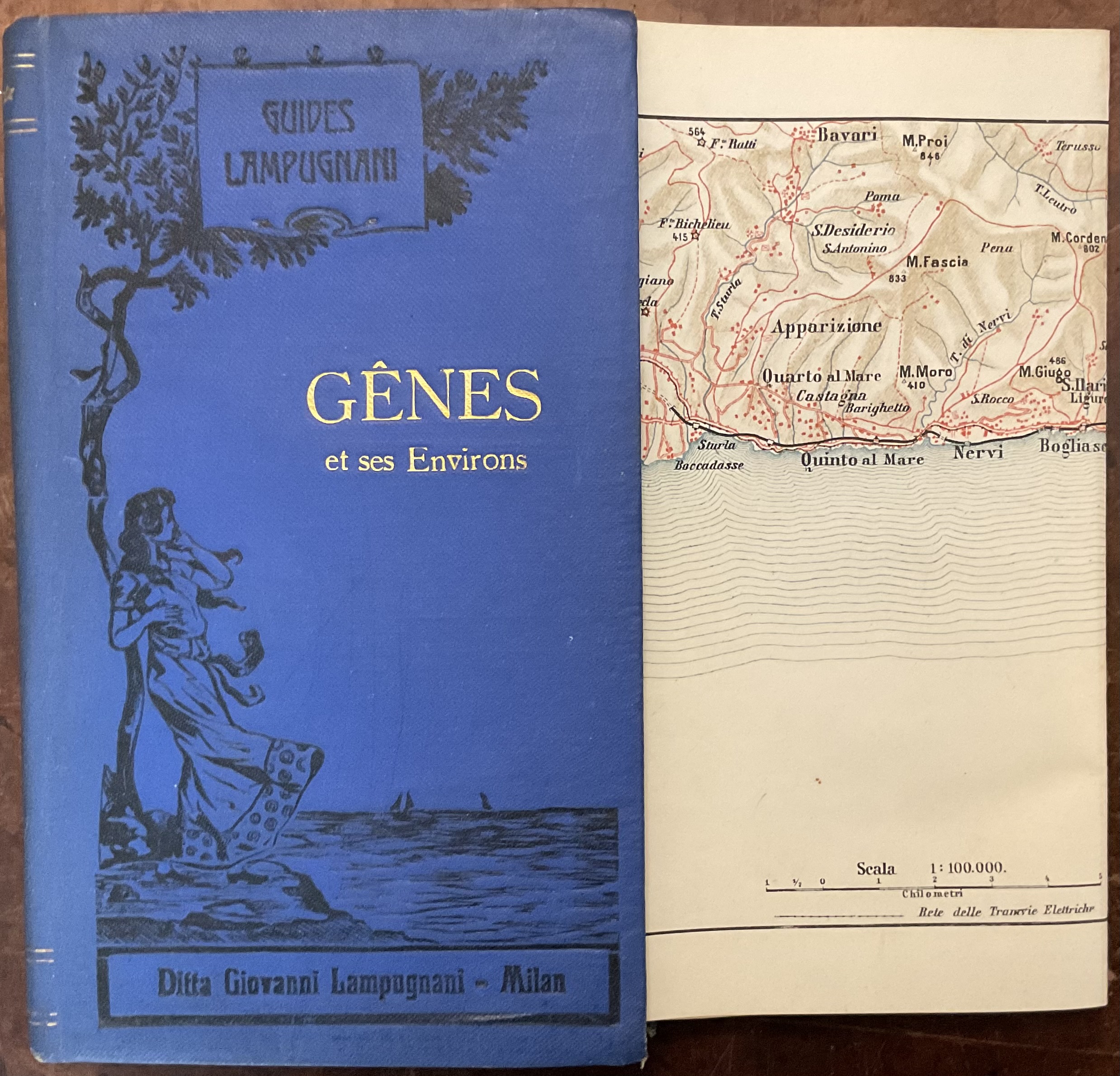 Gênes et ses Environs. Guides Lampugnani