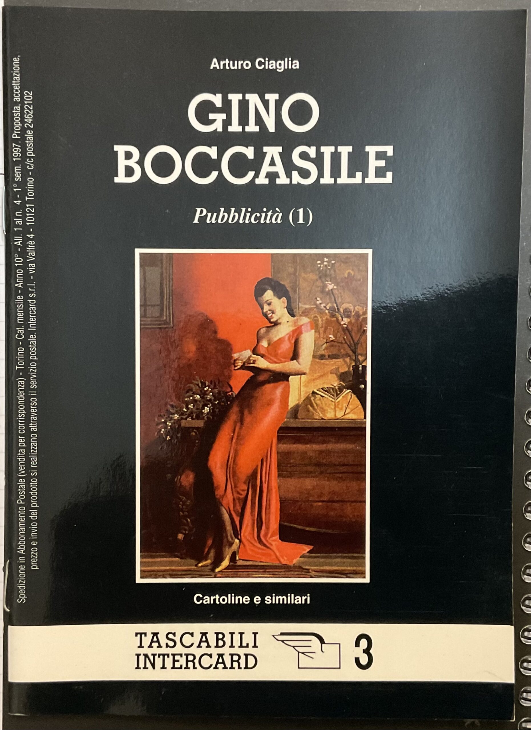 Gino Boccasile. Pubblicità (1). Tascabili Intercard 3