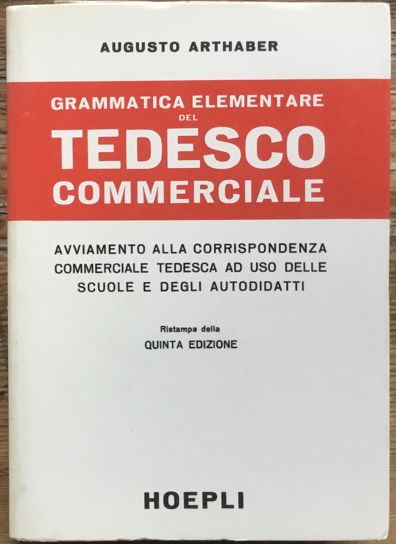 Grammatica elementare del Tedesco Commerciale