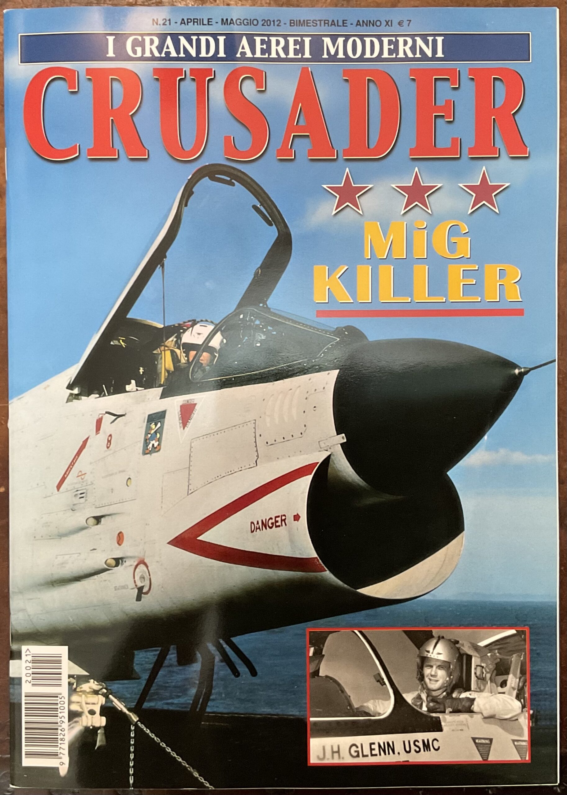 I grandi aerei moderni N.21, aprile-maggio 2012, Crusader, Mig killer