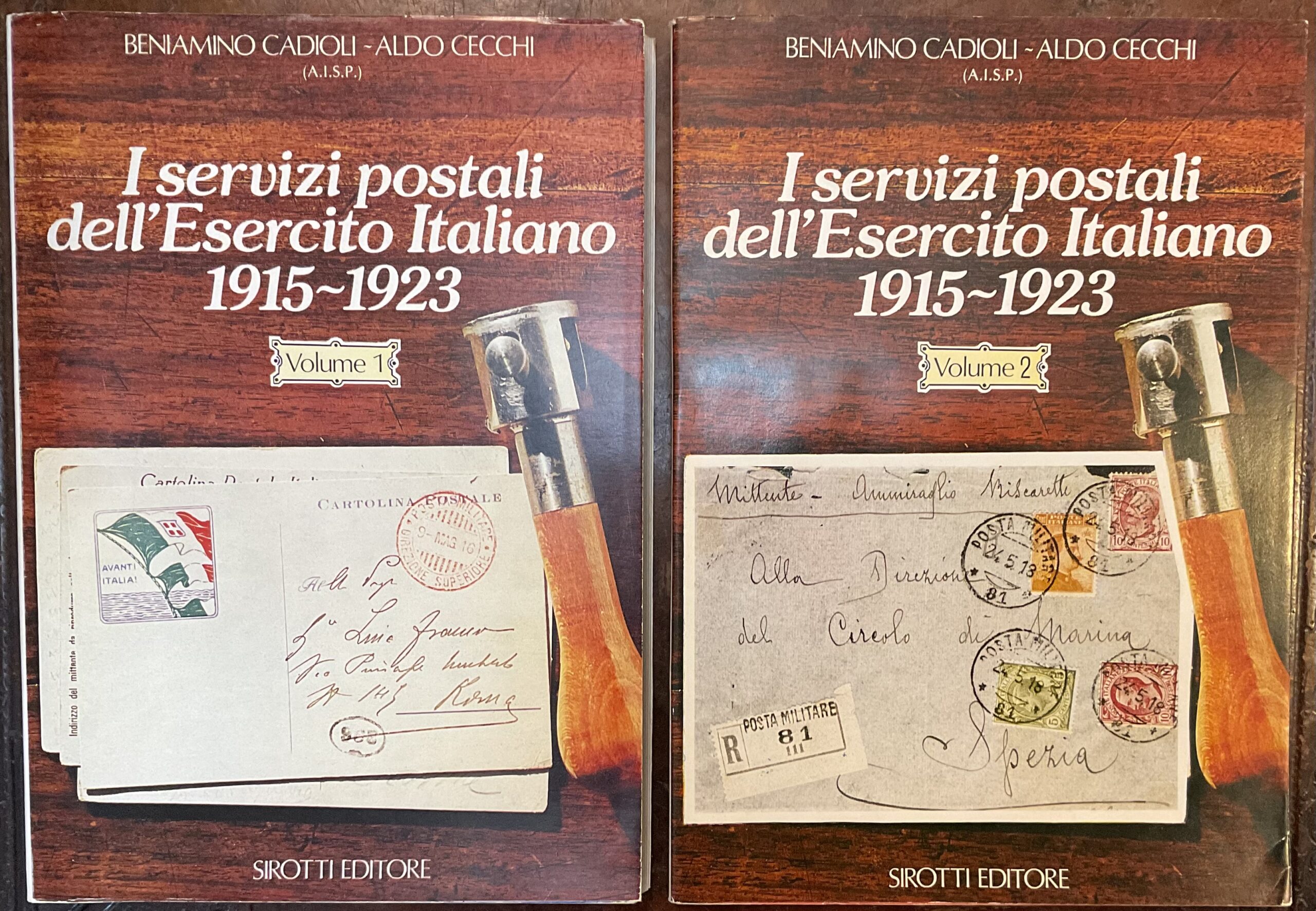 I Servizi Postali dell�Esercito italiano 1915-1923. Due volumi