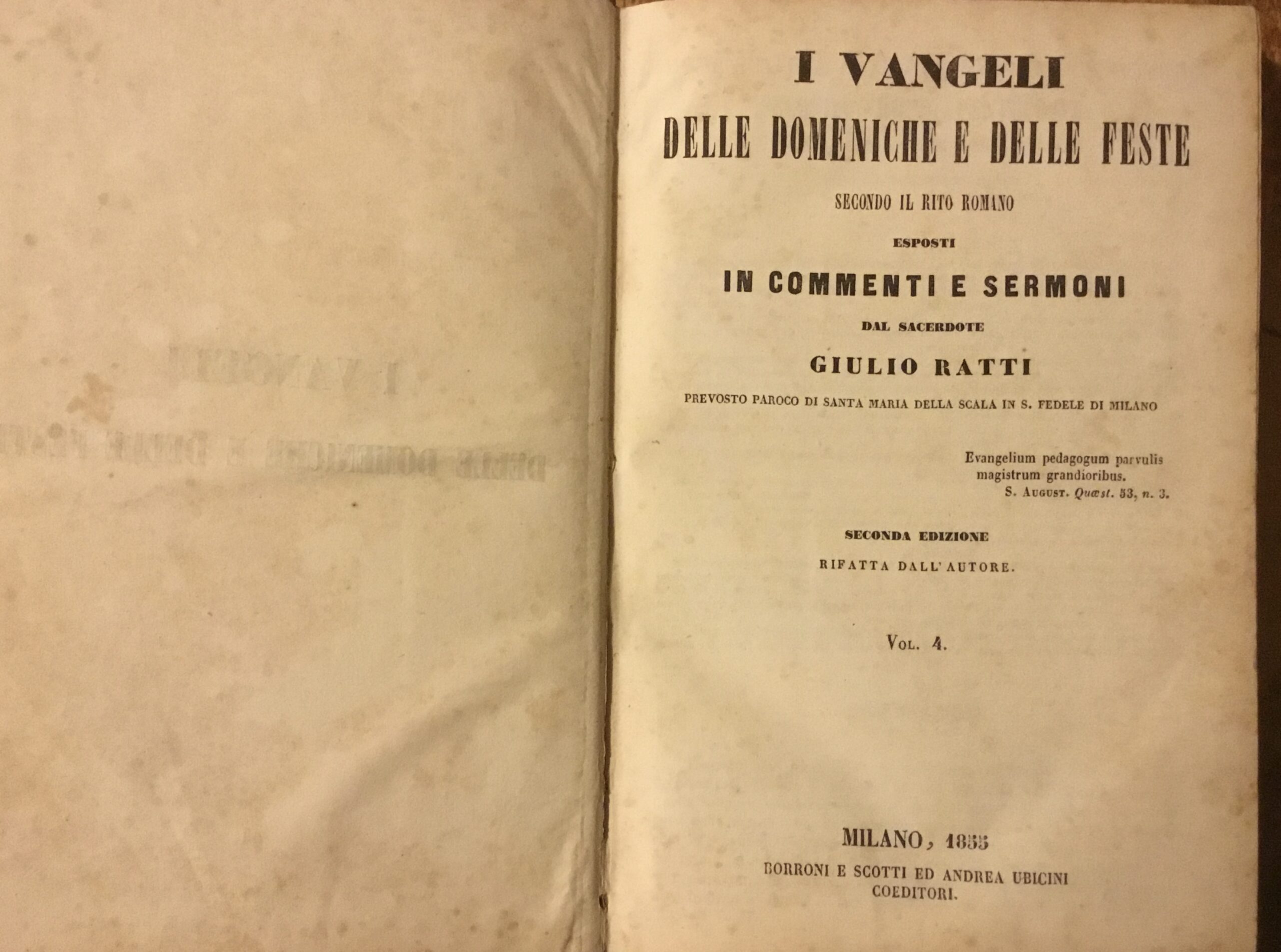 I vangeli delle domeniche e delle feste secondo il rito …