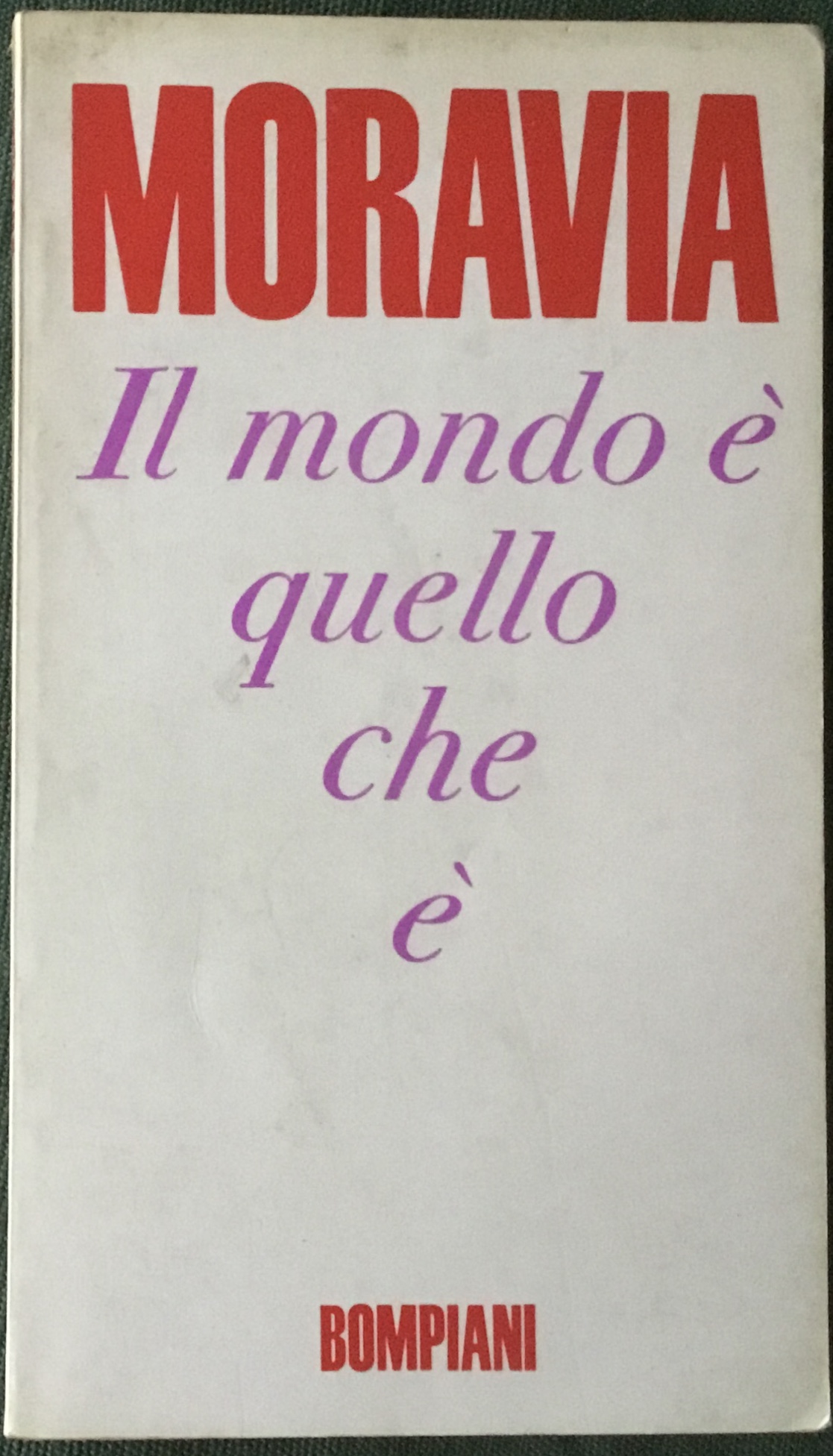 Il mondo �uello che �