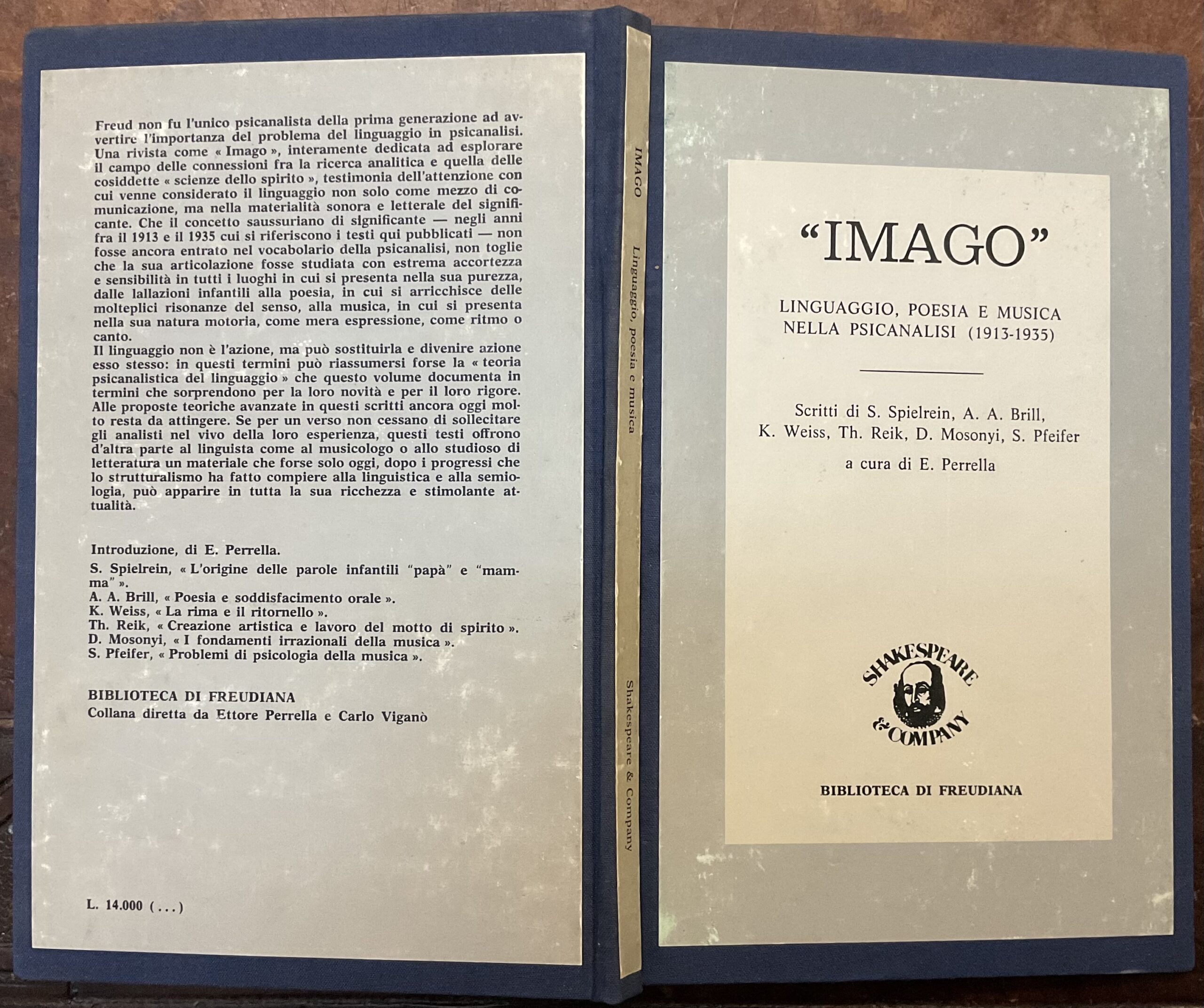 Imago. Linguaggio, poesia e musica nella psicanalisi (1913-1935)