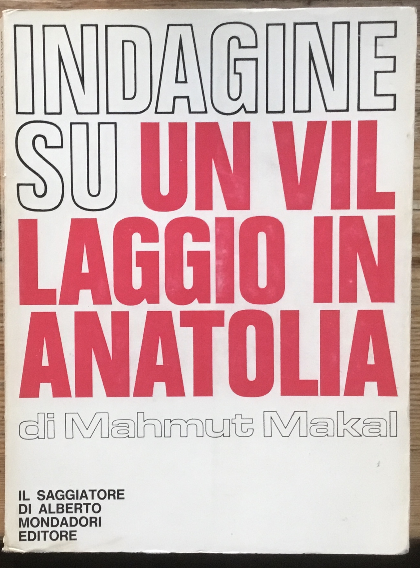Indagine su un villaggio in Anatolia