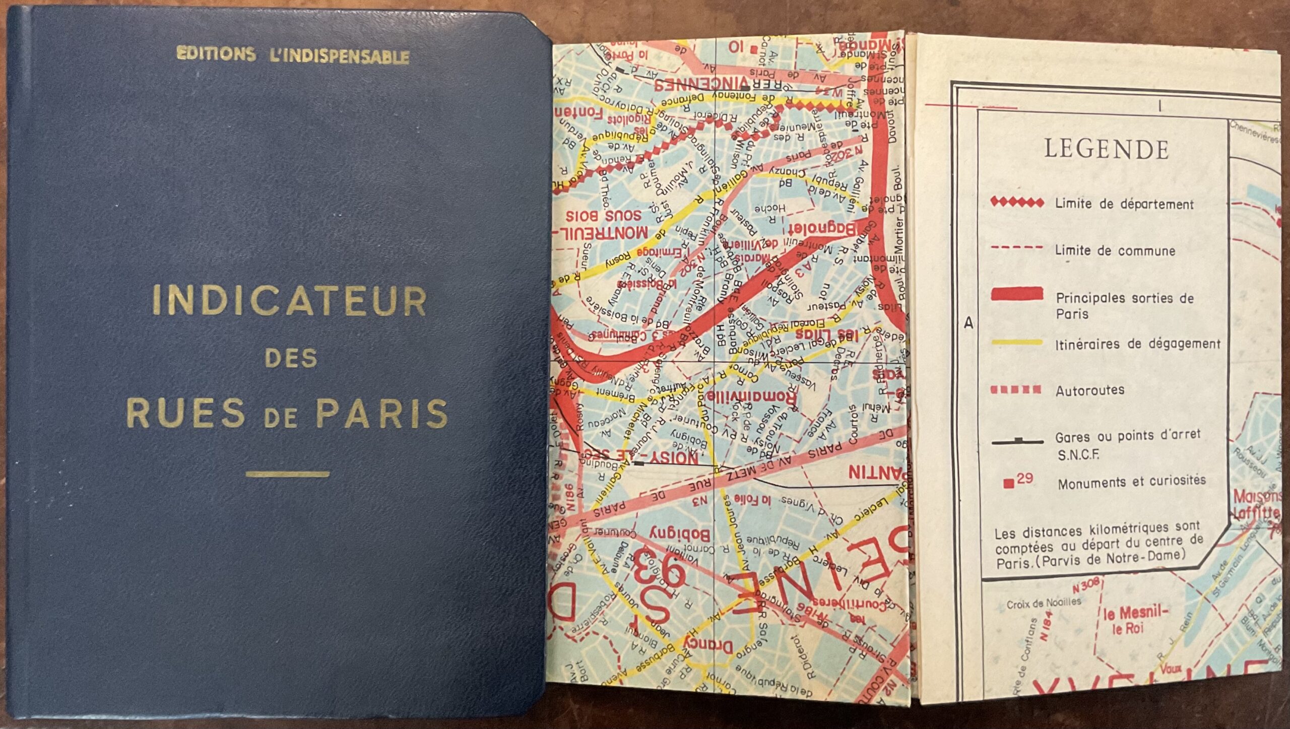 Indicateur des rues de Paris