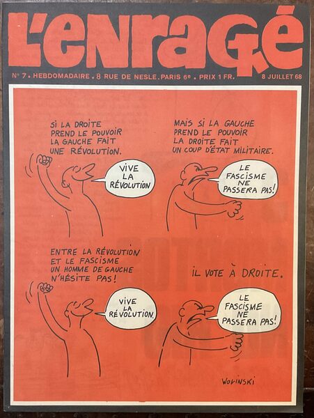 L’Enragé, n.7, 8 juillet 1968