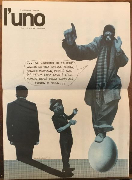L’Uno il settimanale mensile. Anno 1 - n.6 ottobre 1976