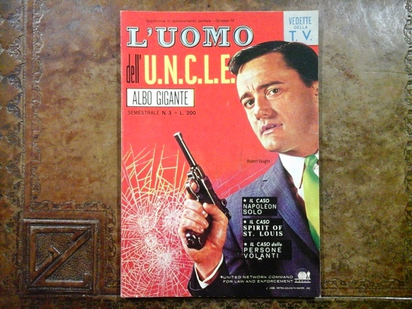 L'UOMO DELLA U.N.C.L.E. N. 3- ALBO GIGANTE - VEDETTE DELLA …