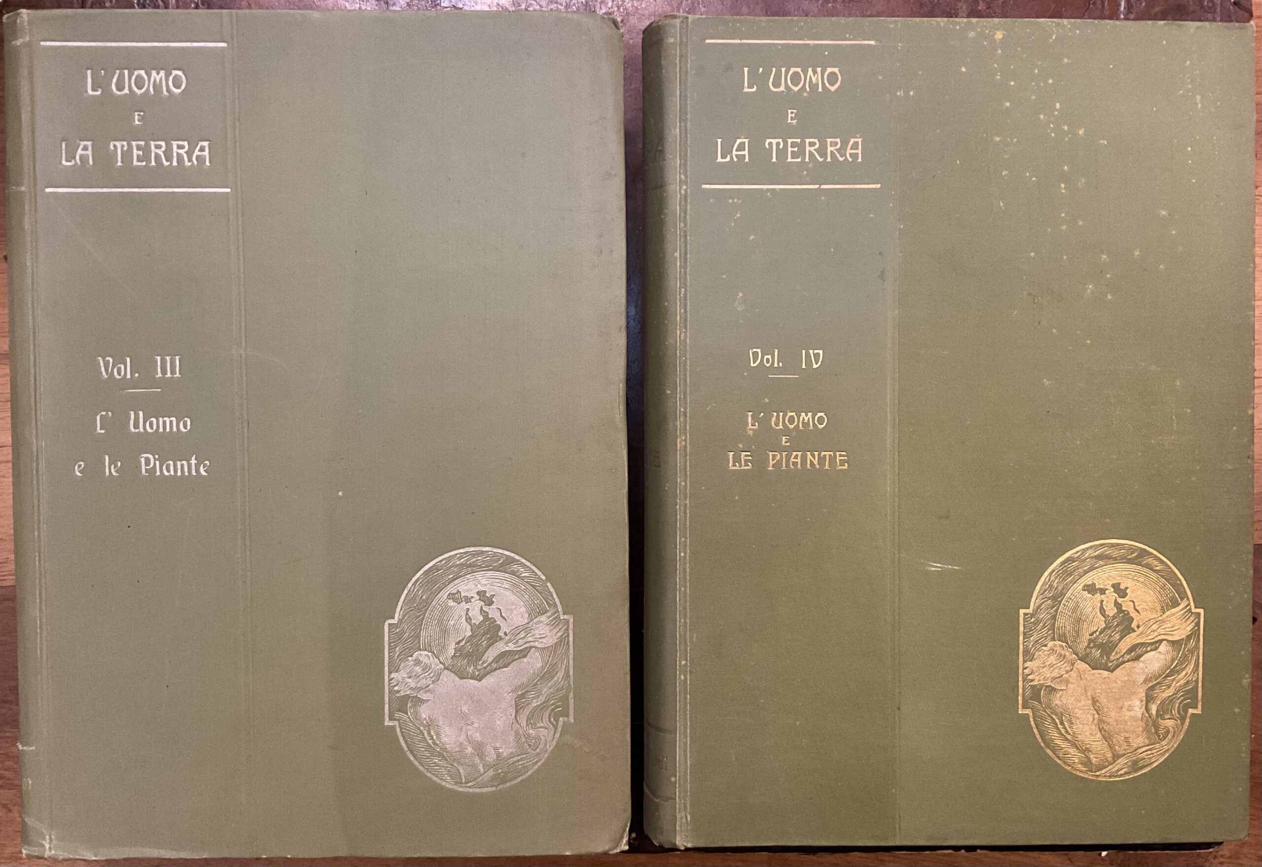 L’uomo e la terra vol. III e vol. IV. L’uomo …