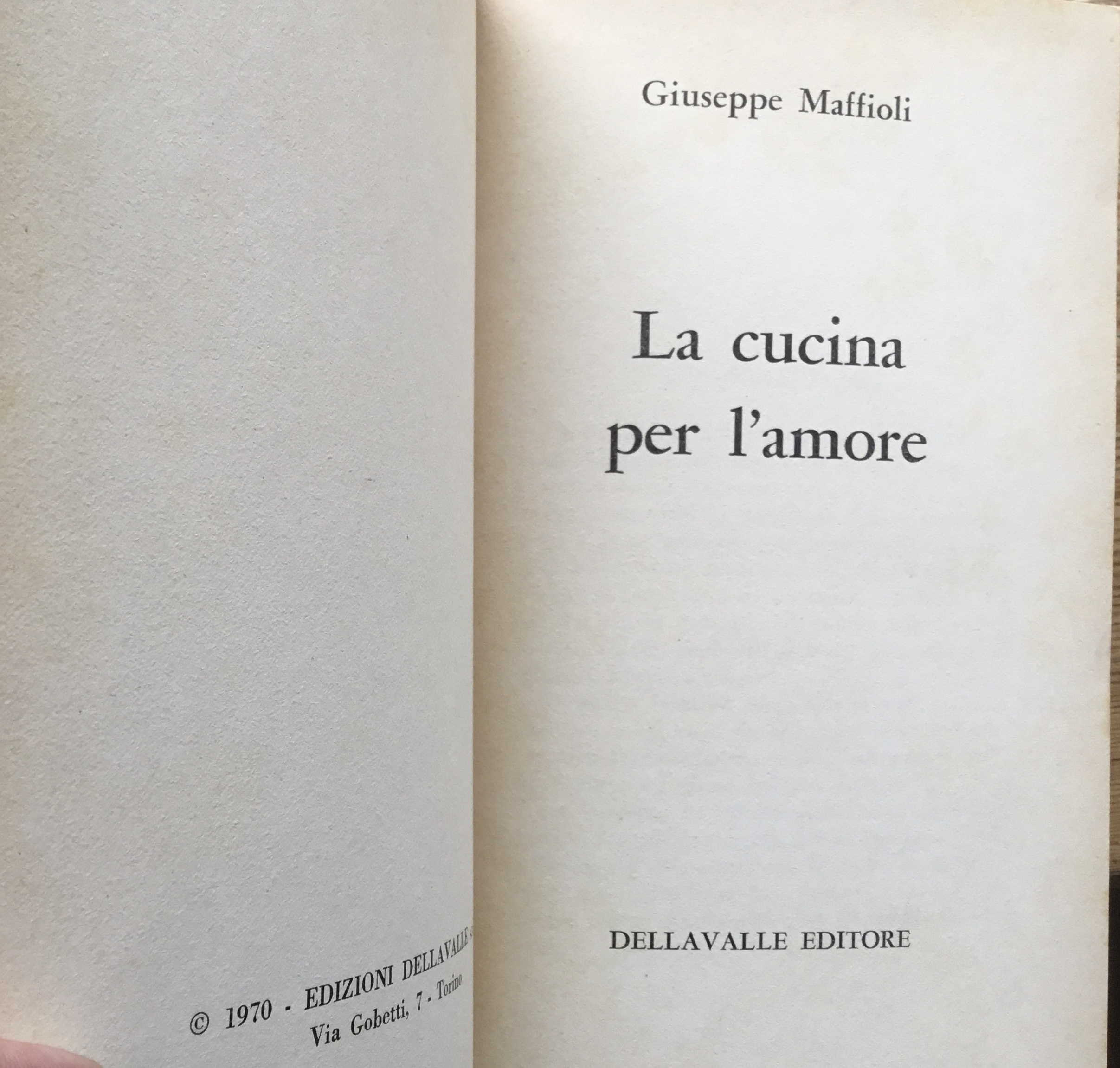 La cucina per l’amore