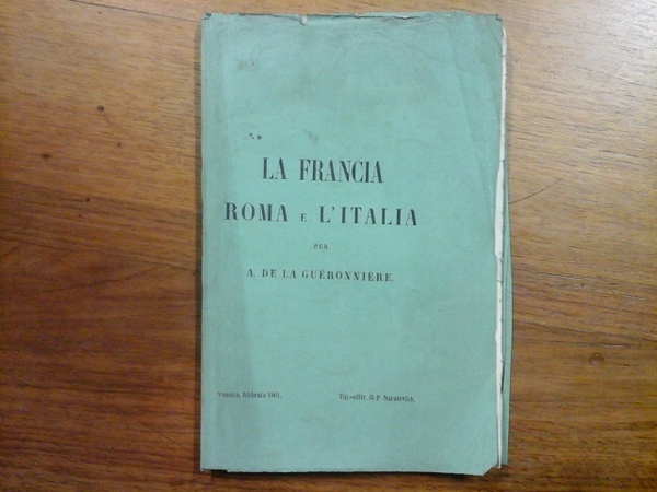 La francia Roma e l'Italia