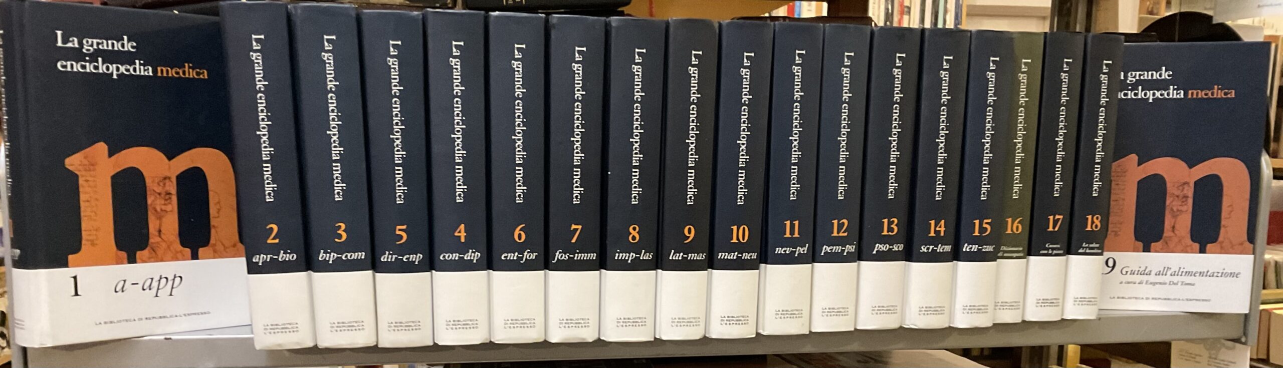 La Grande Enciclopedia Medica. Opera completa in 19 volumi. La …