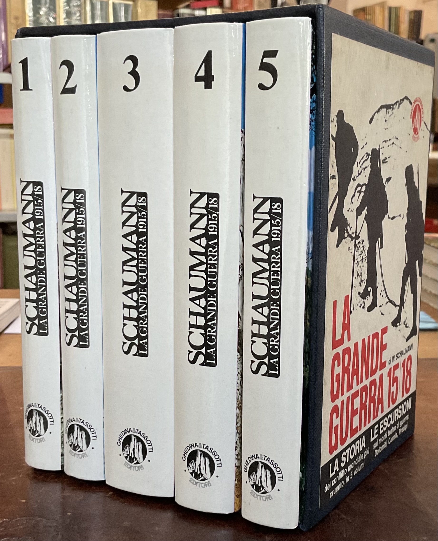 La Grande Guerra 1915/18. Cinque volumi