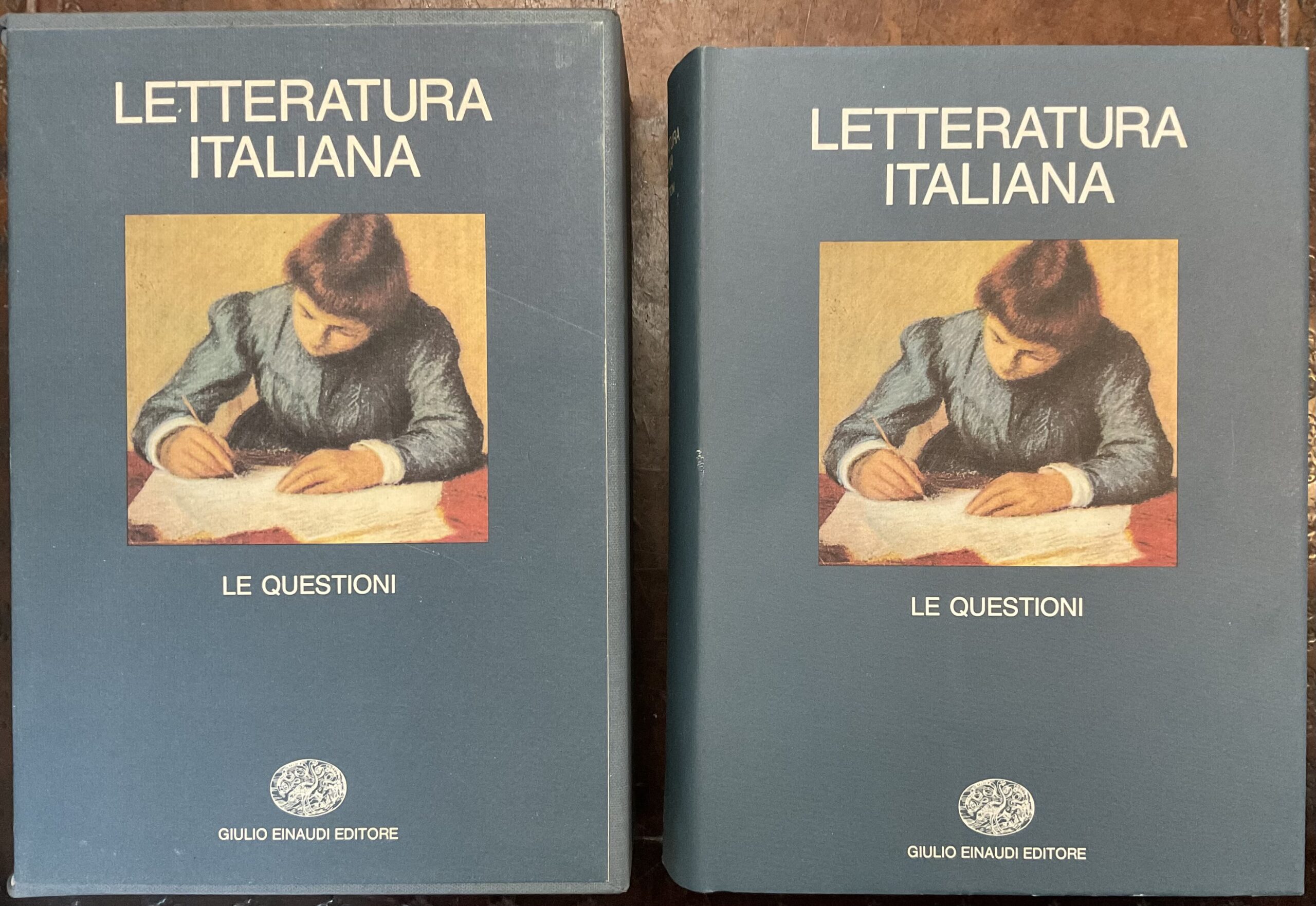 La Letteratura italiana Einaudi. Vol. 5: Le questioni