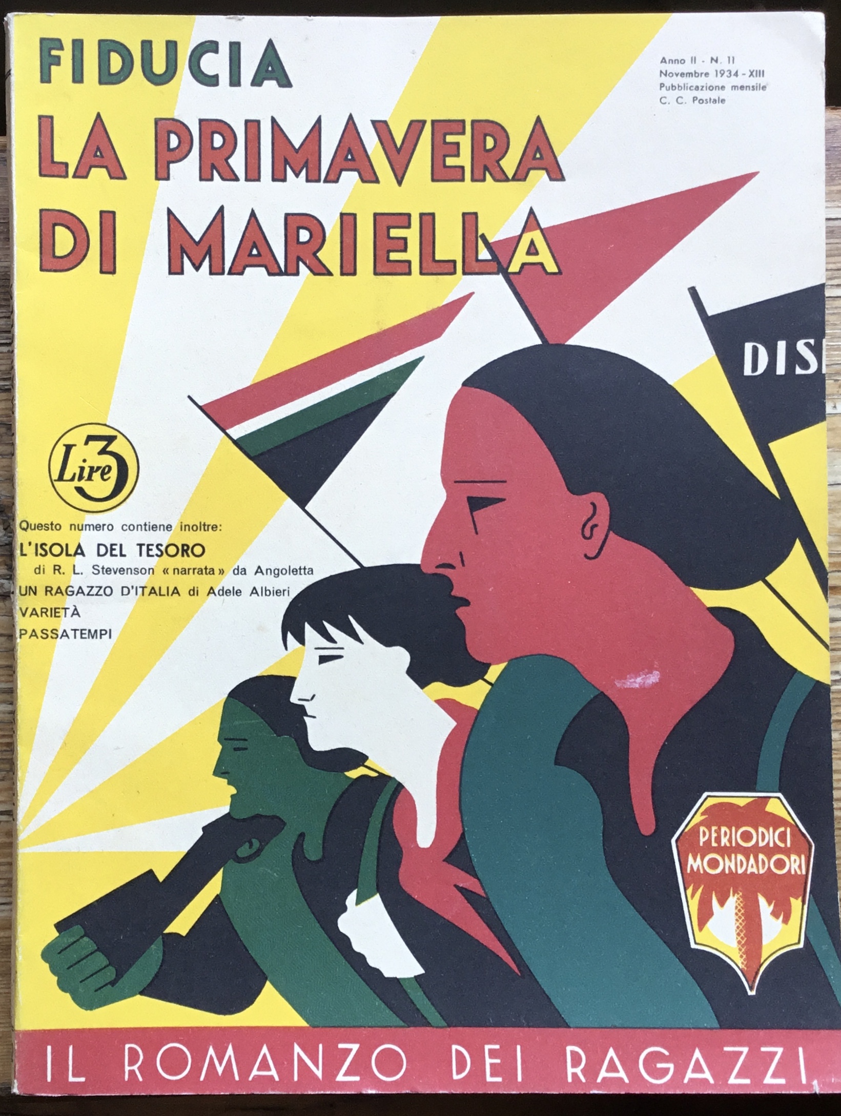 La primavera di Mariella. Il romanzo dei ragazzi. Anno II …