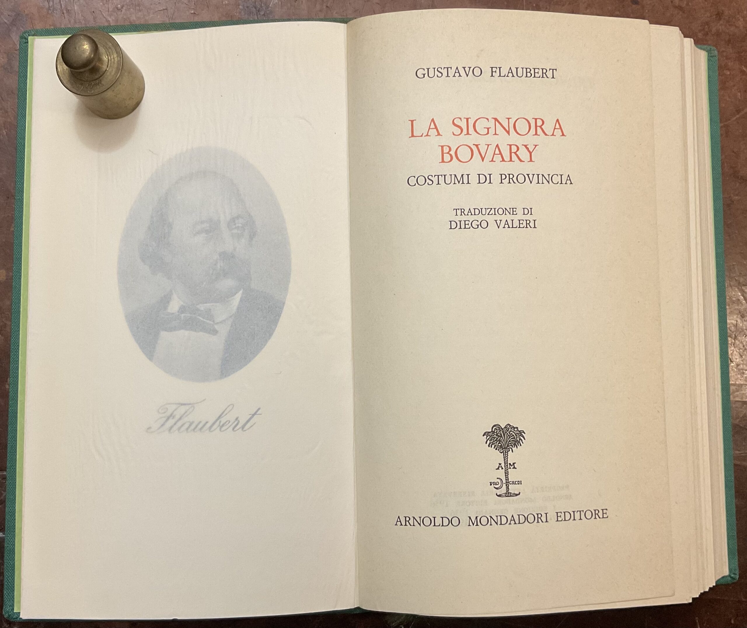 La signora Bovary. Costumi di provincia. Biblioteca romantica Mondadori