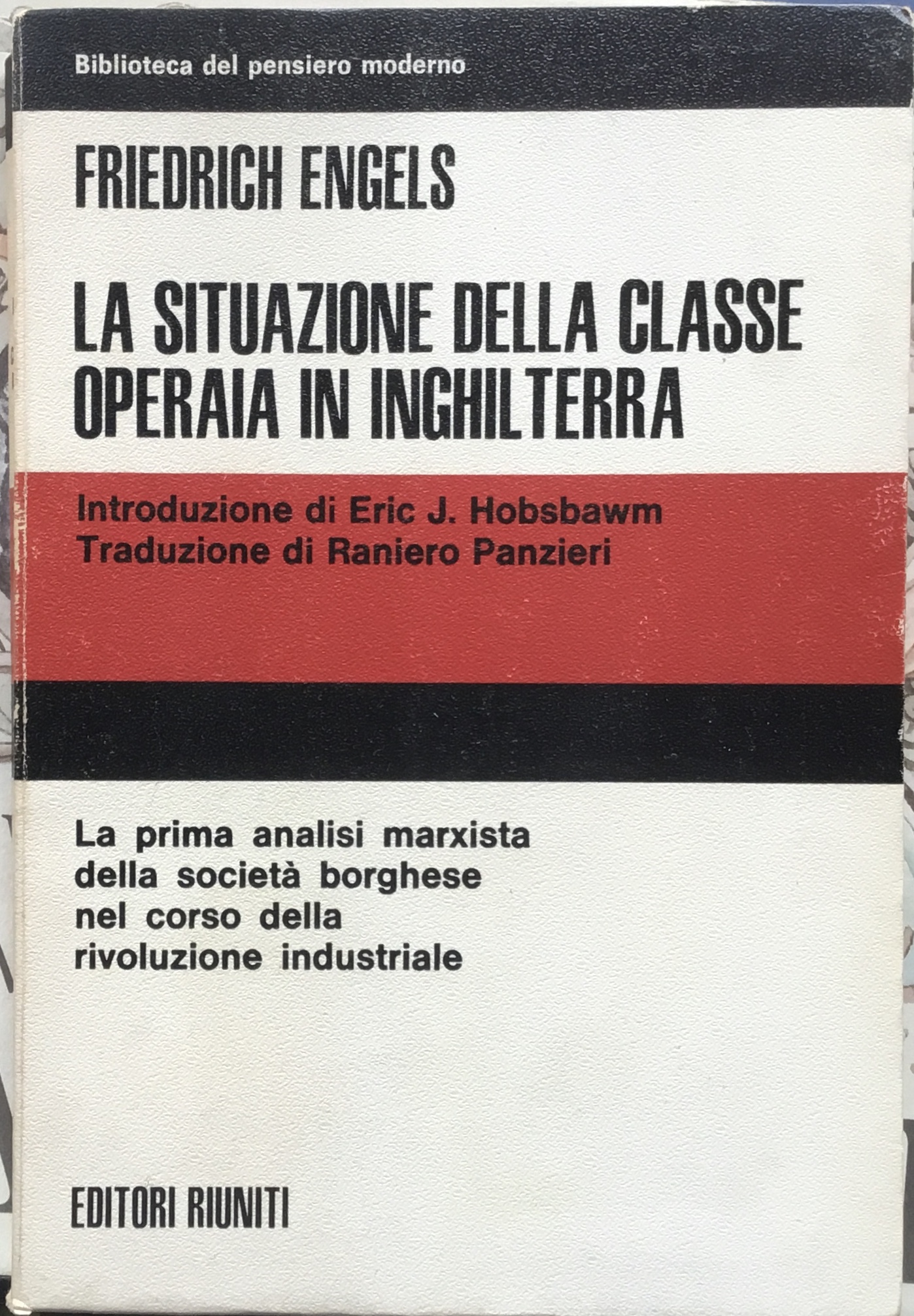 La situazione della classe operaia in Inghilterra