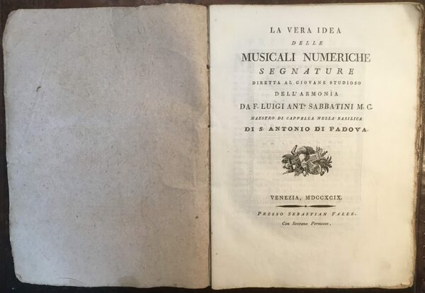 La vera idea delle musicali numeriche segnature diretta al giovane …