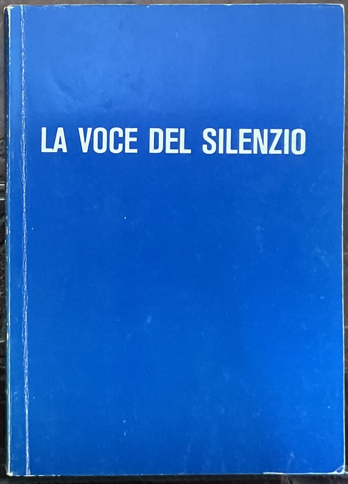 La voce del Silenzio.