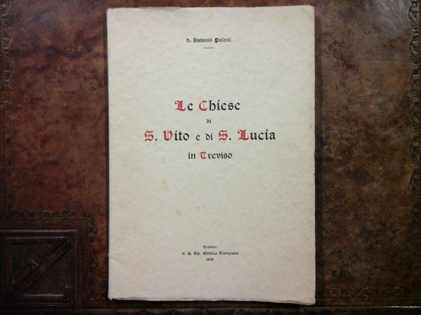 Le Chiese di S. Vito e di S. Lucia in …