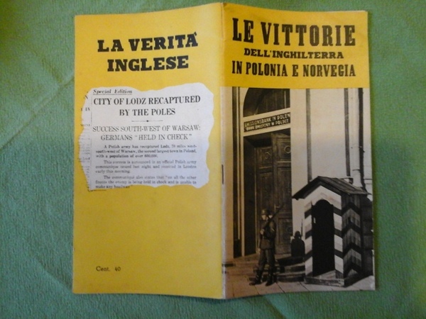 Le vittorie dell'Inghilterra in Polonia e Norvegia