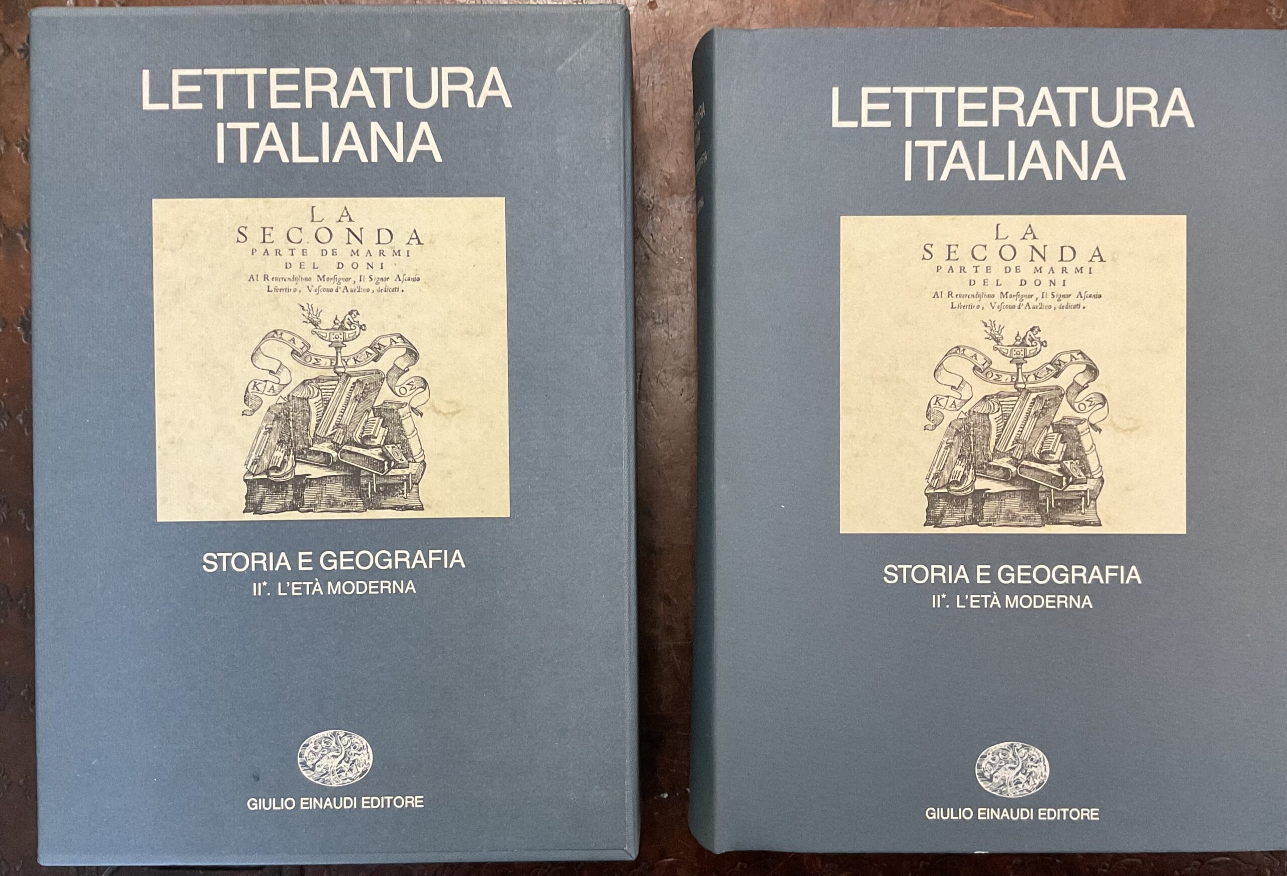 Letteratura italiana Einaudi. Storia e geografia. Volume II, parte I: …