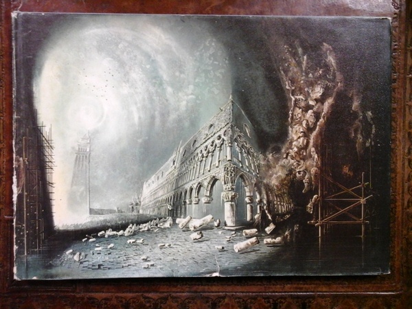 LUDOVICO DE LUIGI Galleria d'arte venezia R, CON SUA DEDICA …