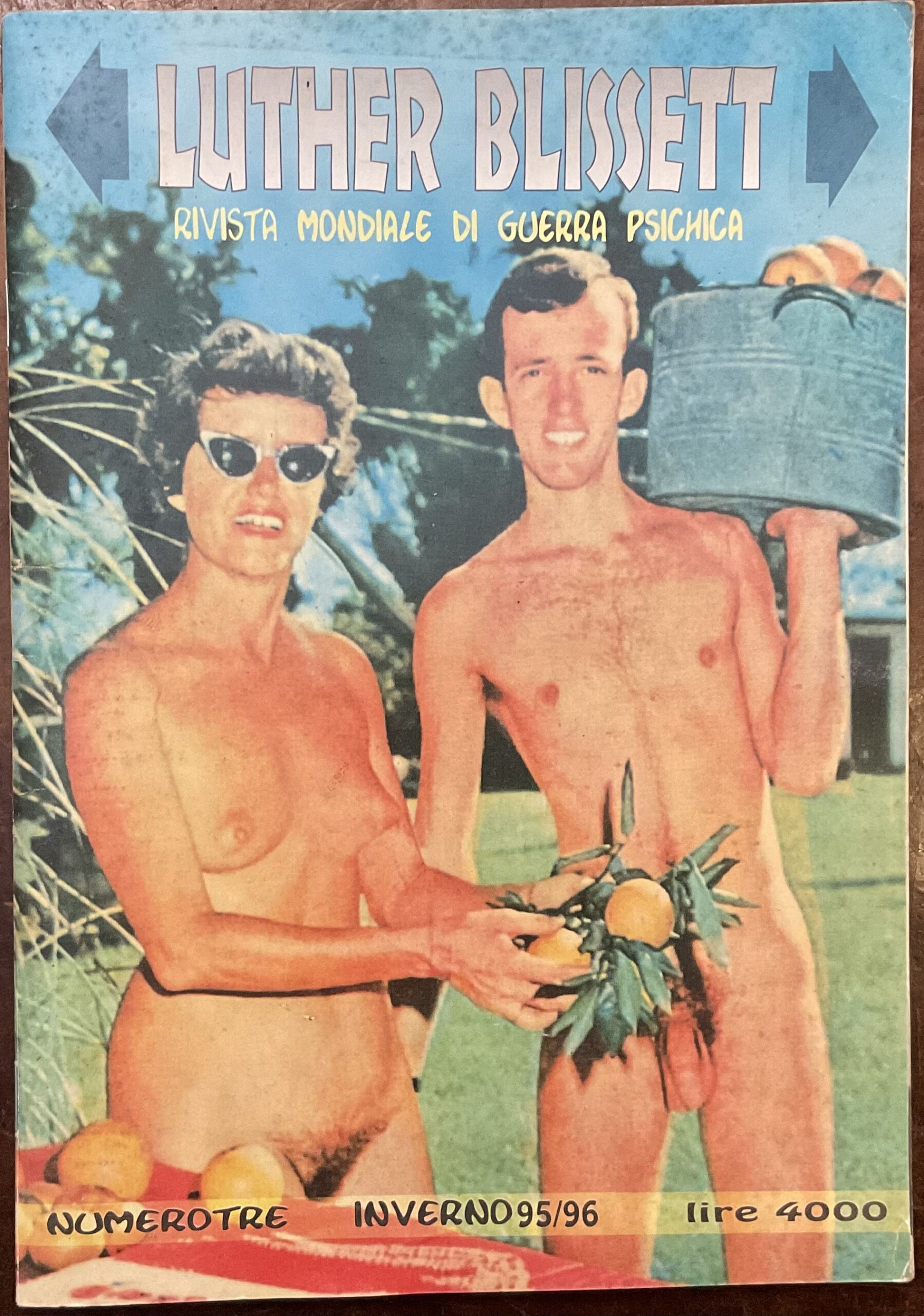 Luther Blisset. Rivista mondiale di guerra psichica. Numero tre, inverno …