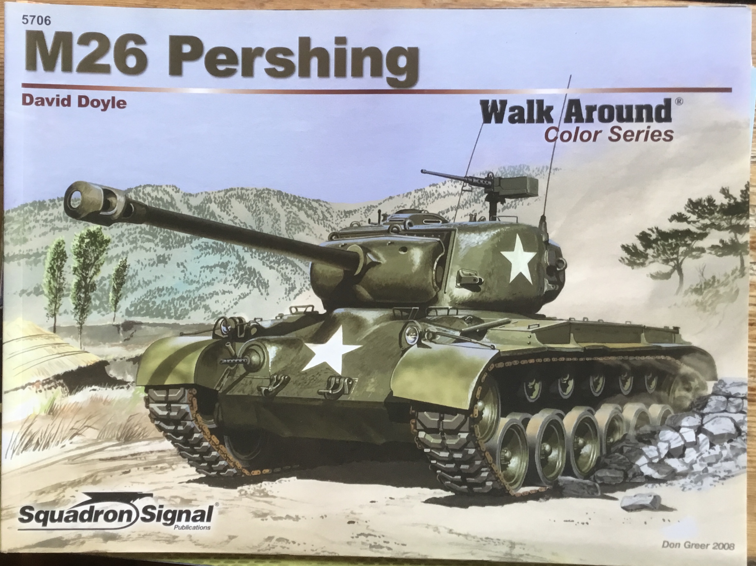 M26 Pershing. Walk Around. Color Series