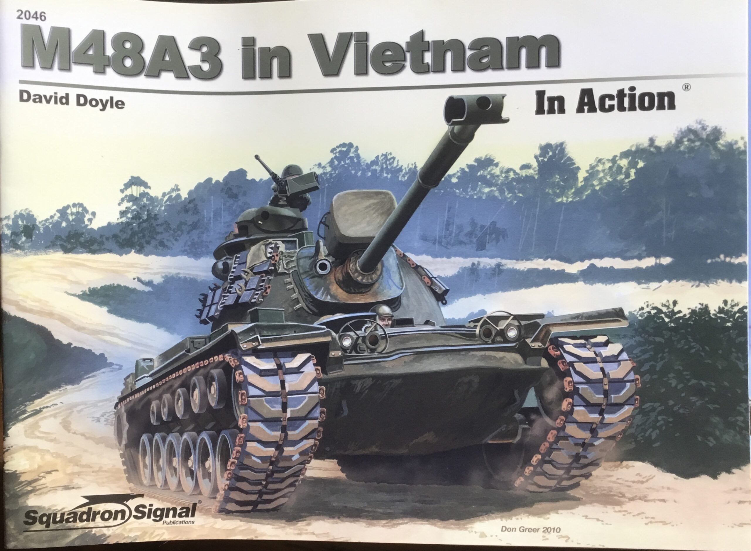 M48A3 in Vietnam. In Action