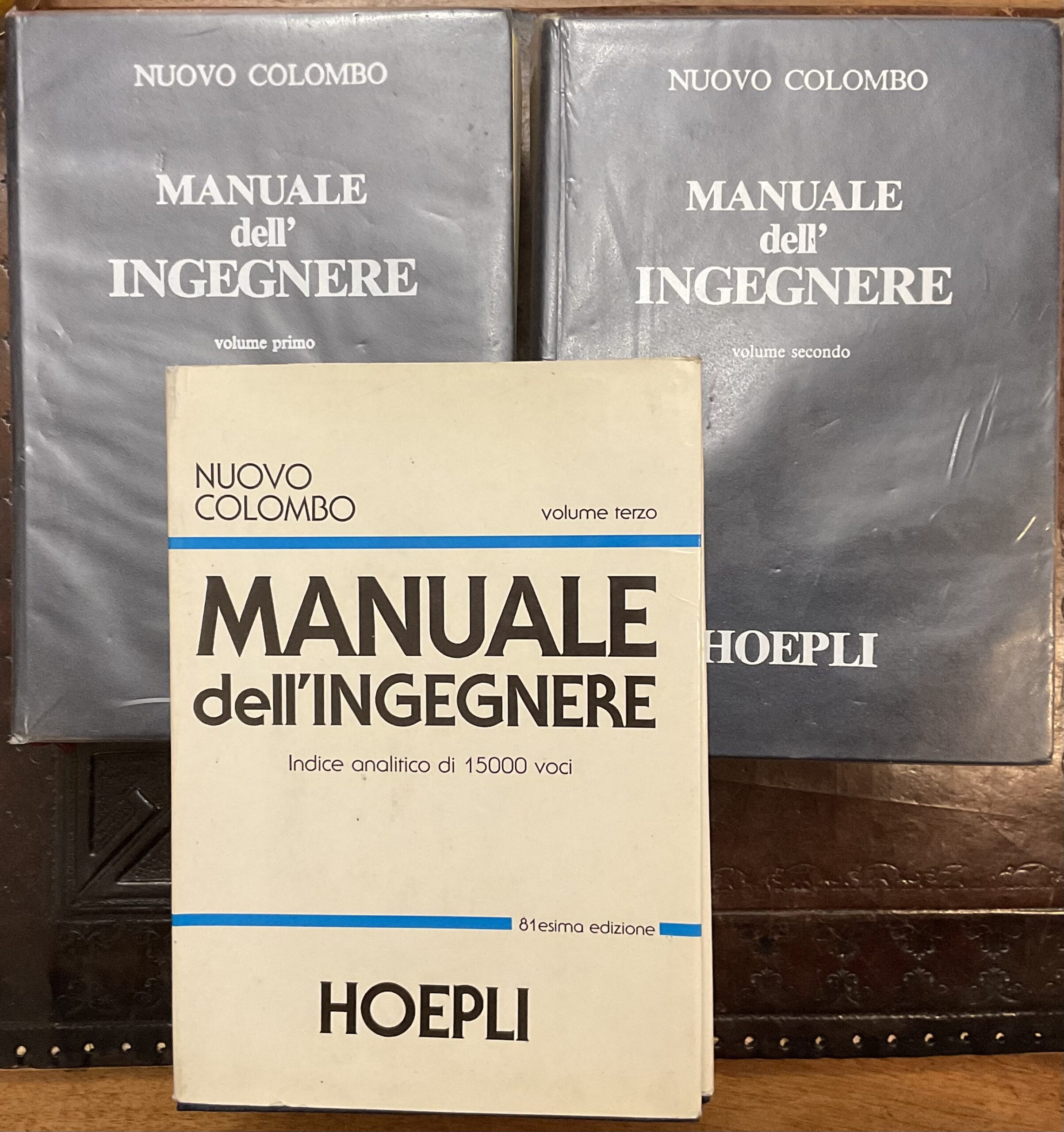 Manuale dell’ingegnere. Tre volumi