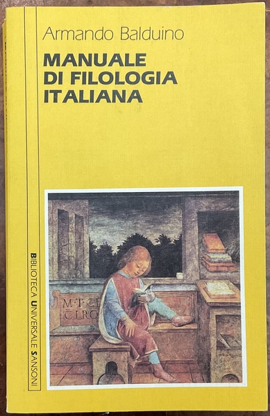 Manuale di filologia italiana