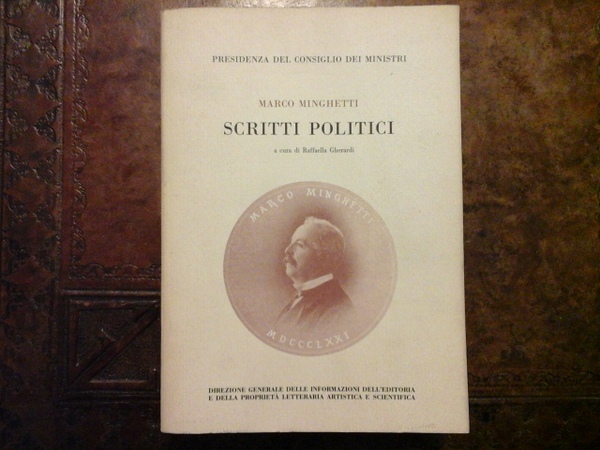 Marco Minghetti punto scritti politici