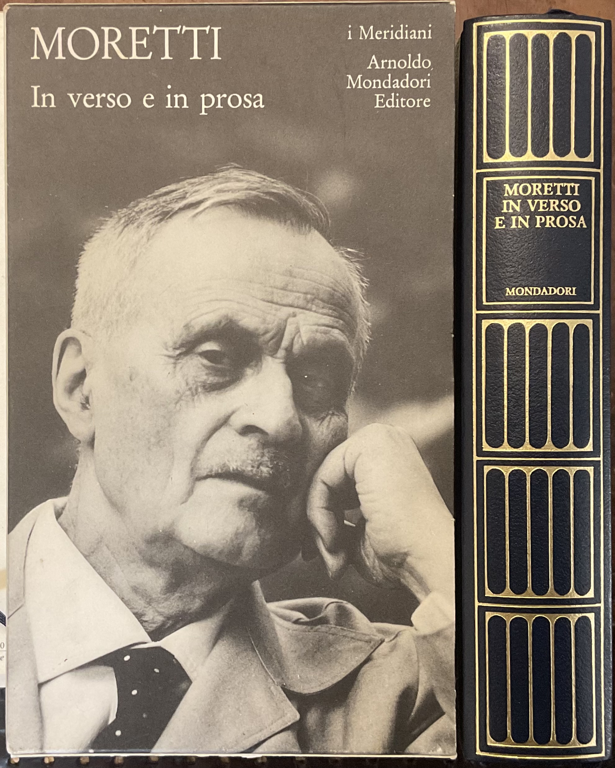 Moretti. In verso e in prosa. I Meridiani