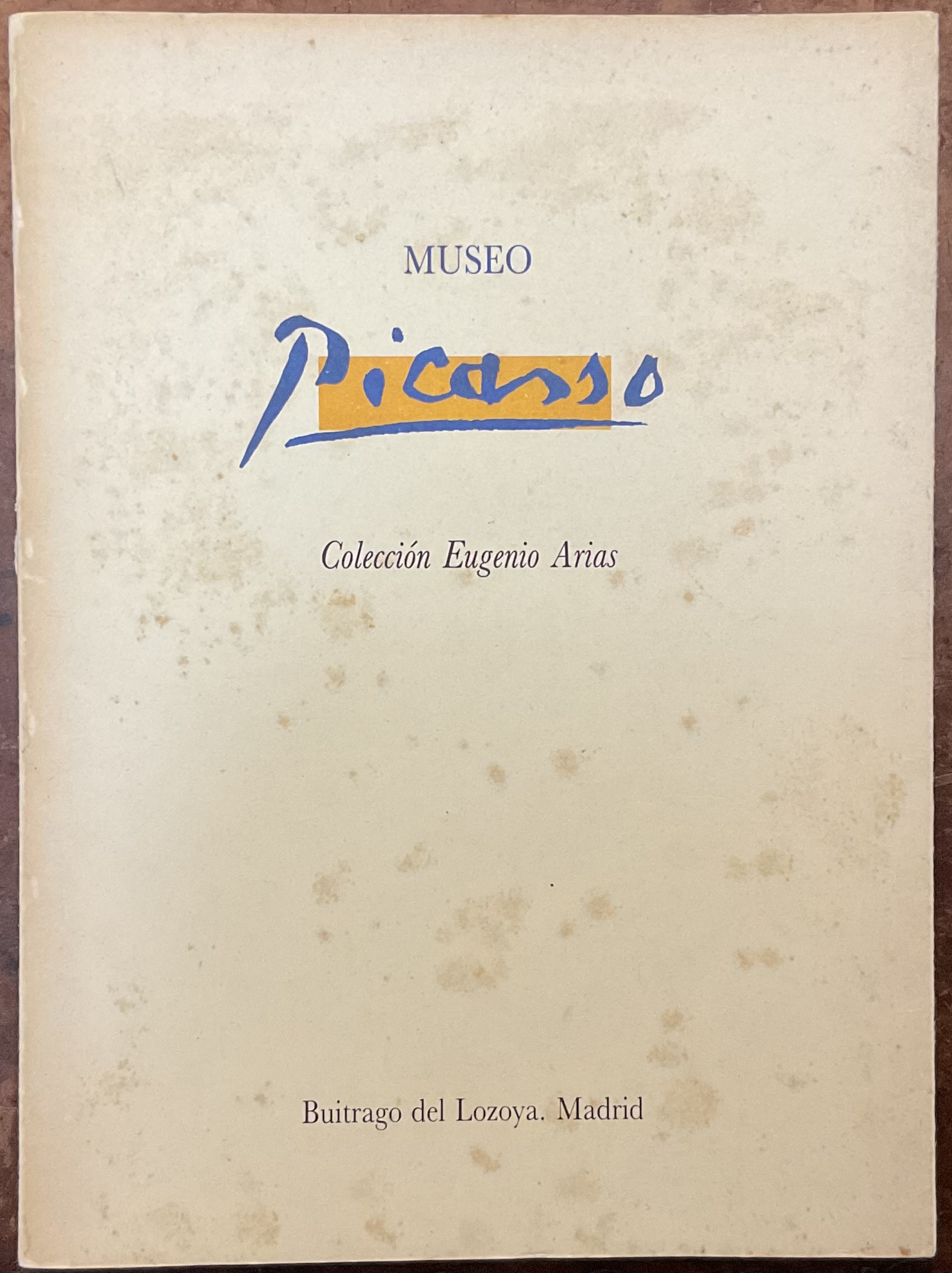 Museo Picasso. Coleccion Eugenio Arias
