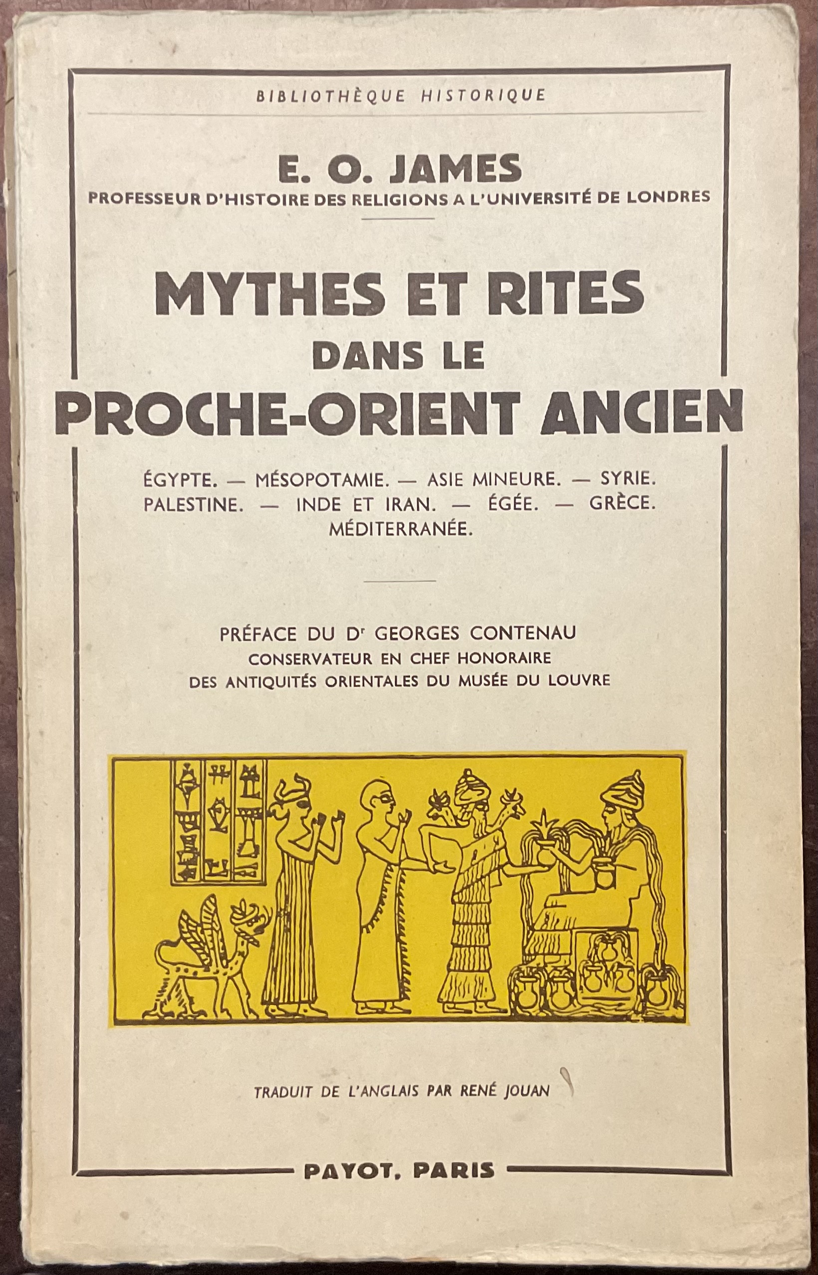 Mythes et rites dans le proche-orient ancien