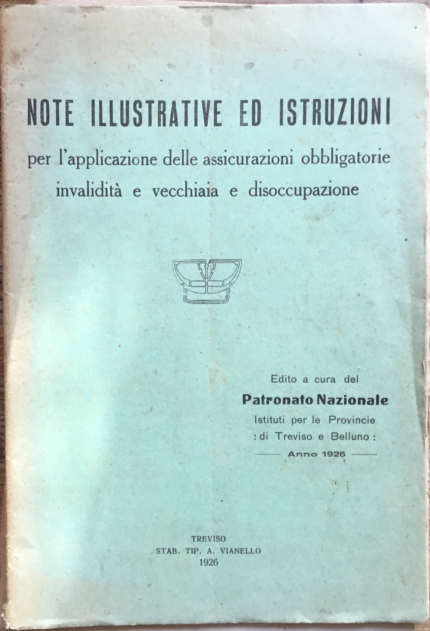 Note illustrative ed istruzioni per l’applicazione delle assicurazioni obbligatorie invalidità …