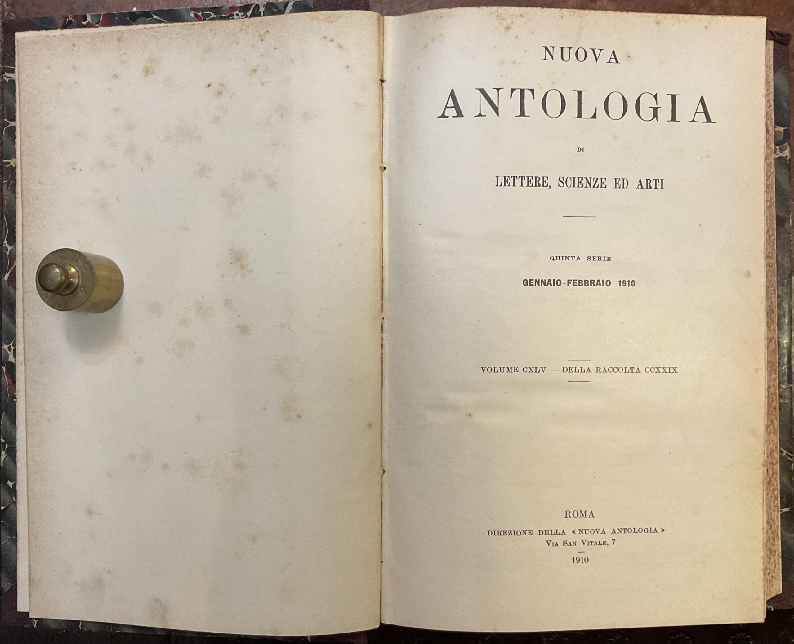 Nuova Antologia di lettere, scienze ed arti. Quinta serie: gennaio-febbraio …