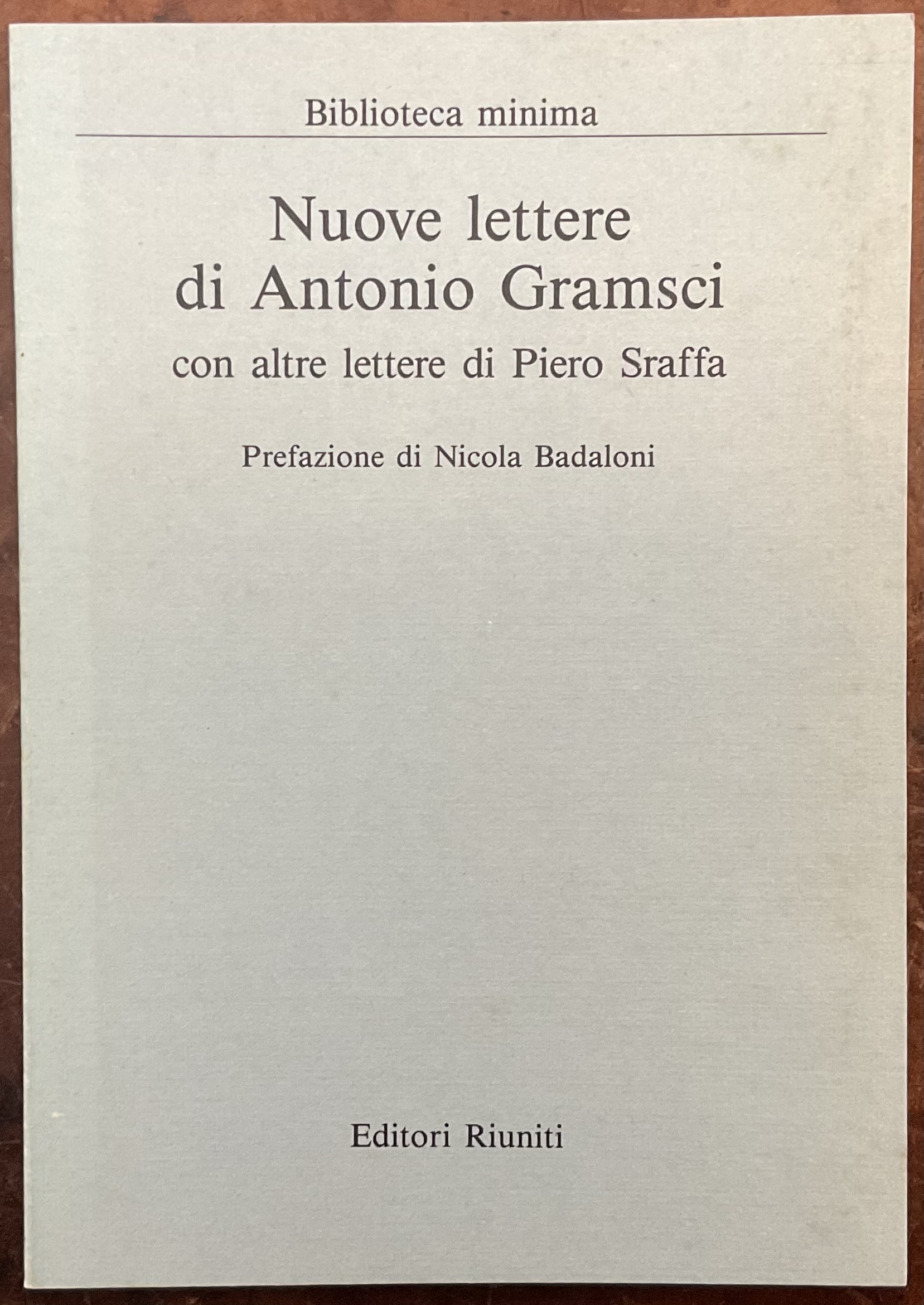 Nuove lettere di Antonio Gramsci con altre lettere di Piero …
